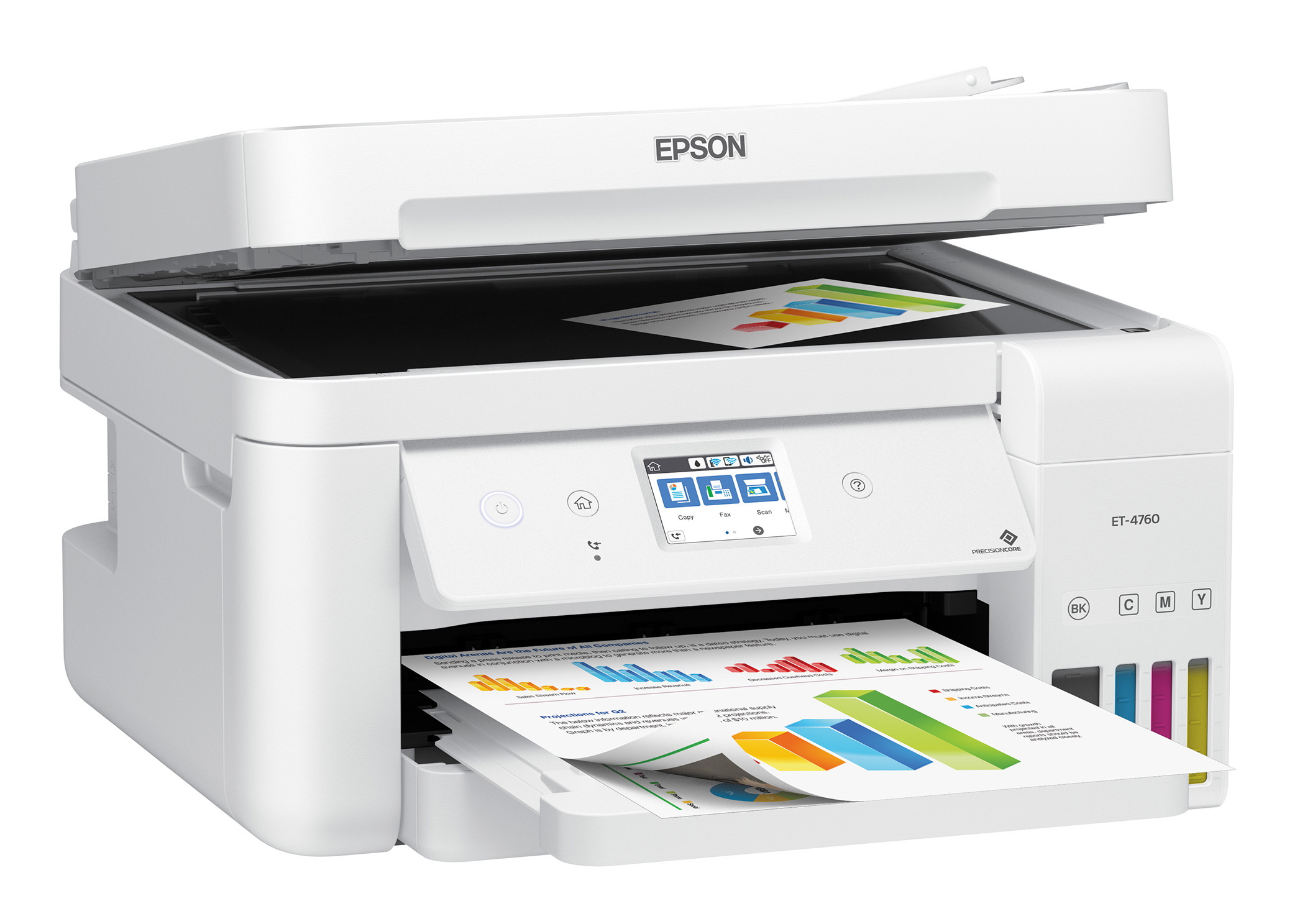 Whether you’re turning your Airstream into a roving office or heading to your vacation cabin for an extended stay, take Epson’s ET-4760 Supertank Printer with you.