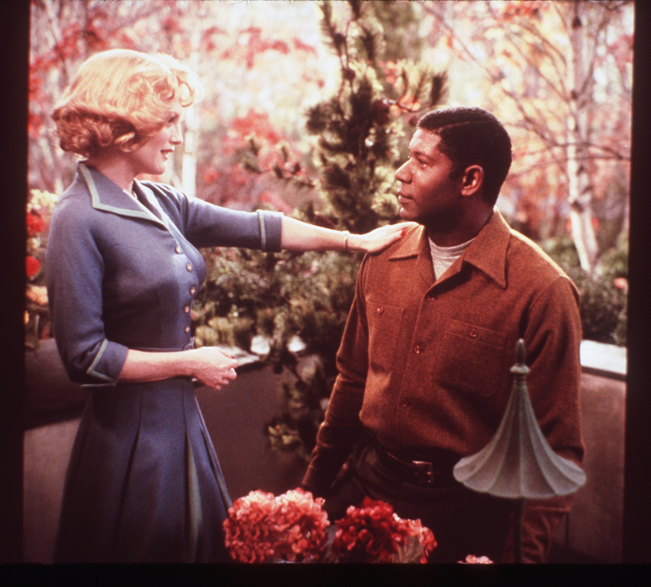 Julianne Moore and Dennis Haysbert in "Far From Heaven."