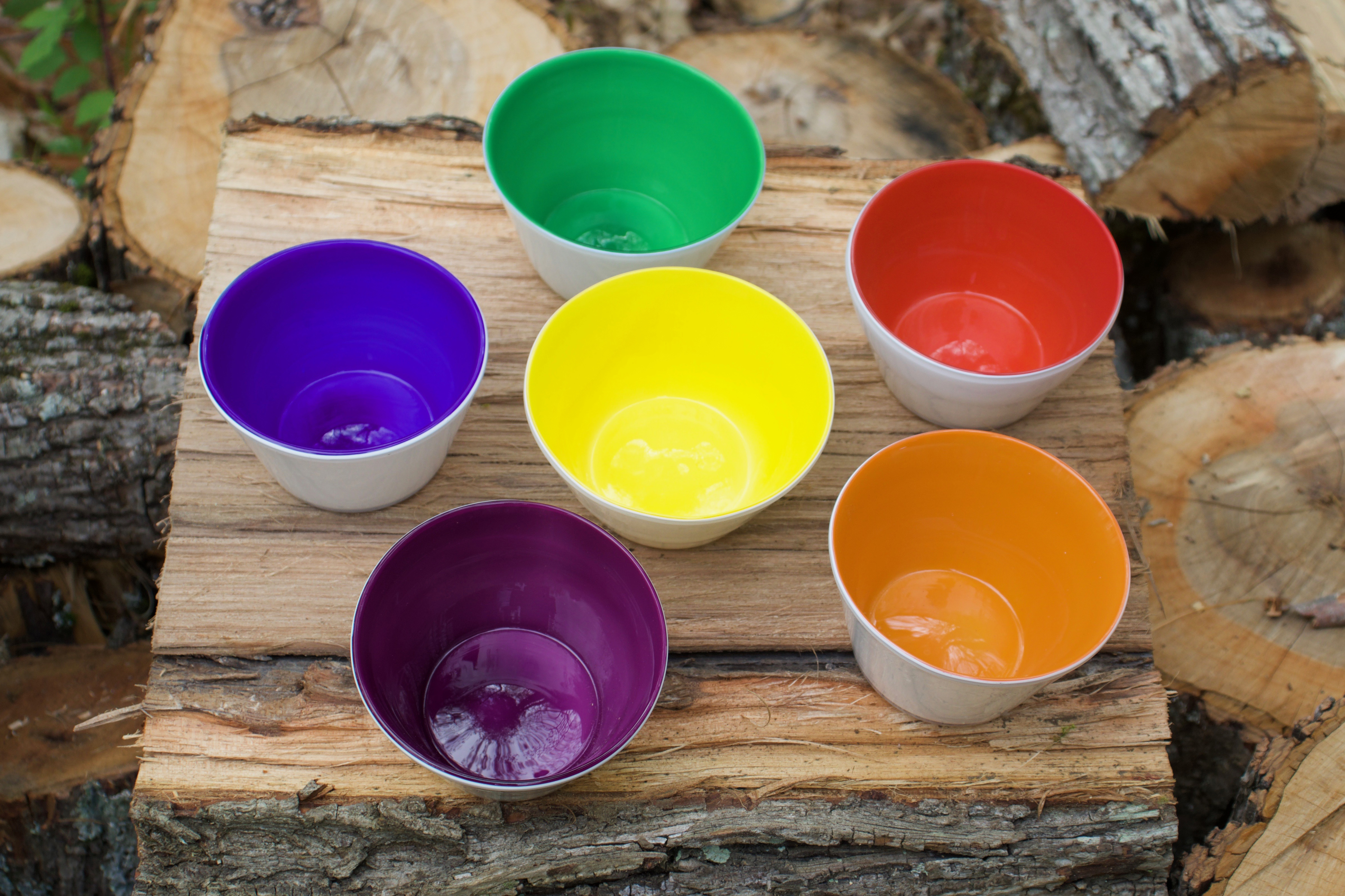 The handblown glass bowls from Serve Kindness are not only beautiful, they benefit nonprofits.