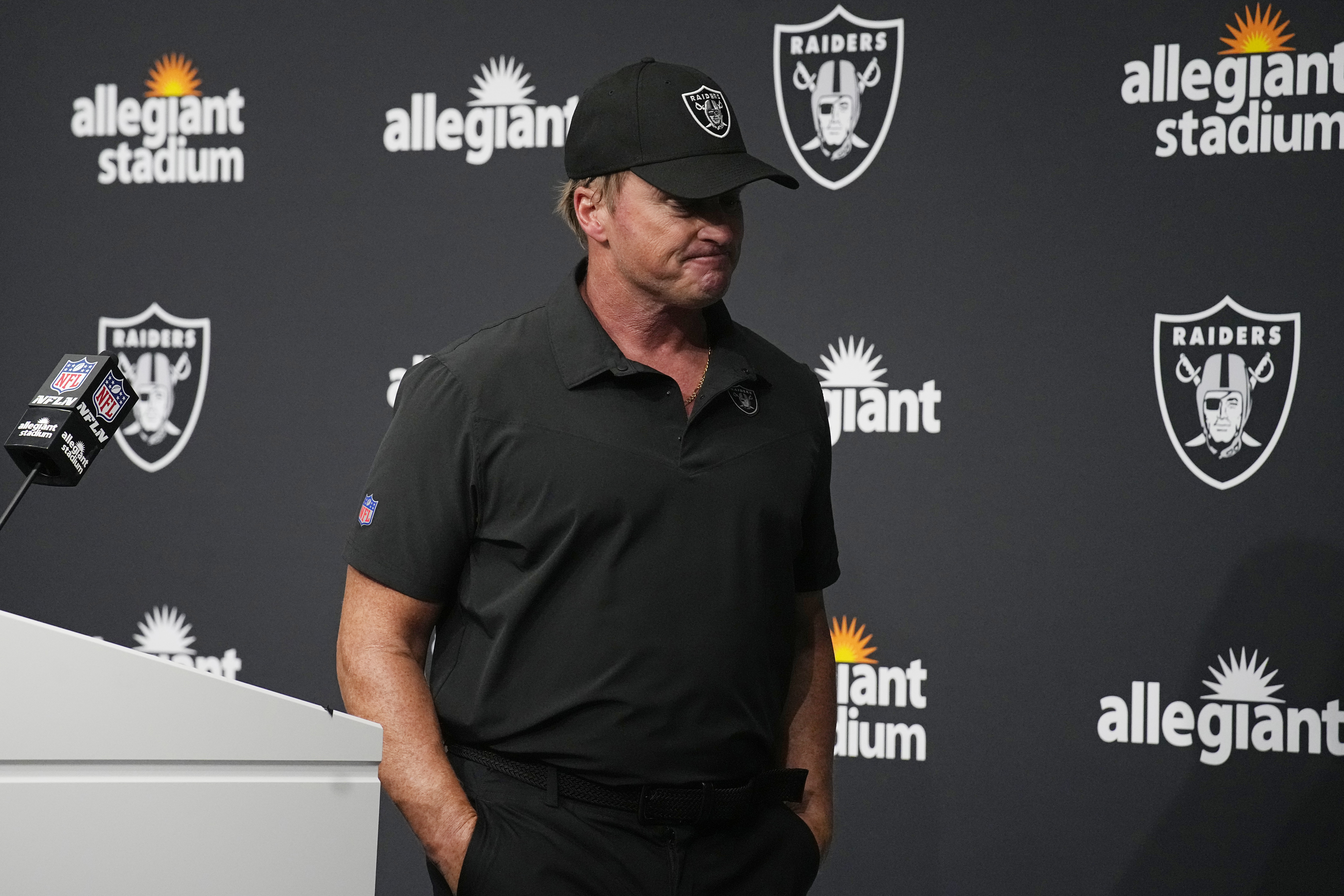 Former Raiders coach Jon Gruden is the only victim of the Washington Football Team investigation so far.