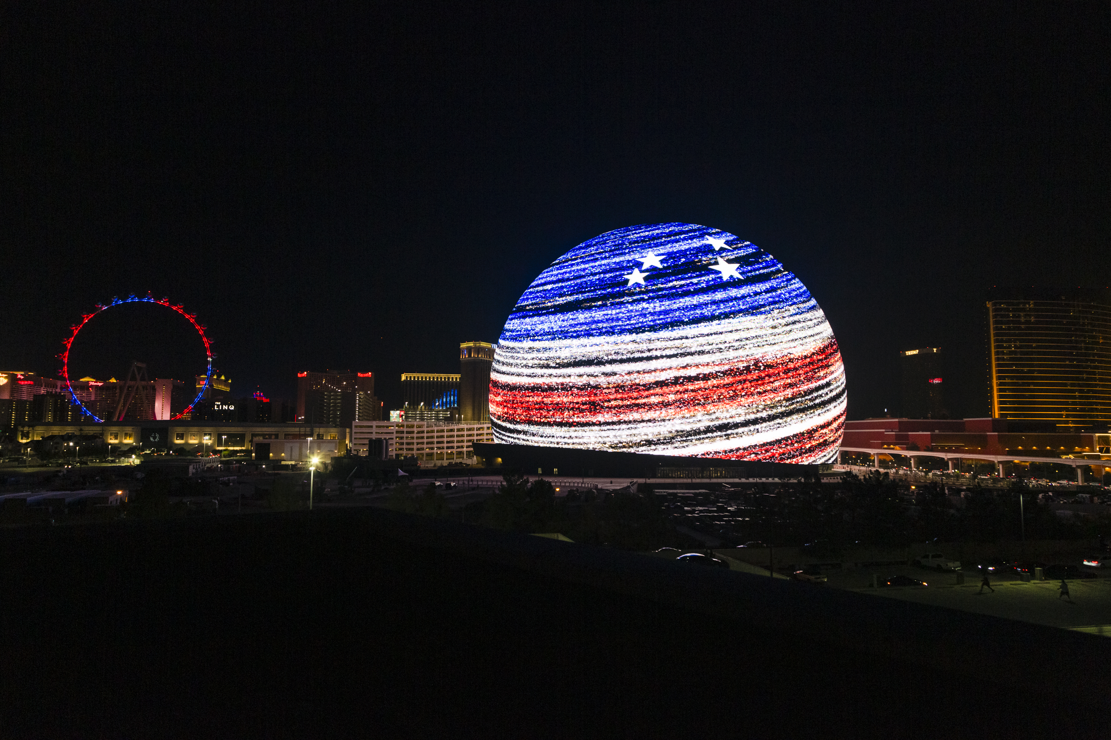 Sphere Las Vegas debuts largest LED screen in the world