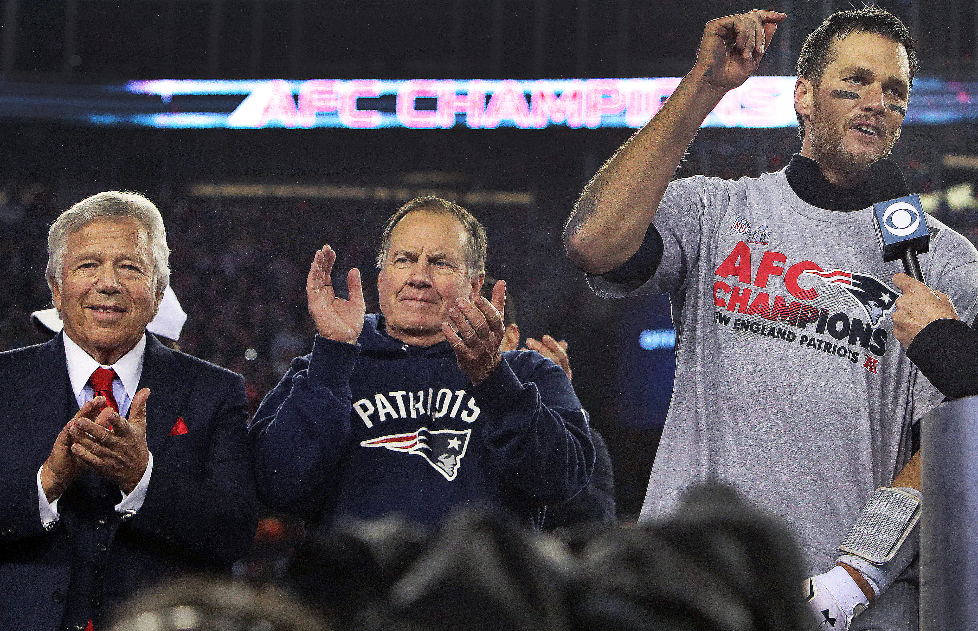 Tom Brady made Patriots promise after Bob Kraft's wish as NFL hero praises  Bill Belichick - Mirror Online