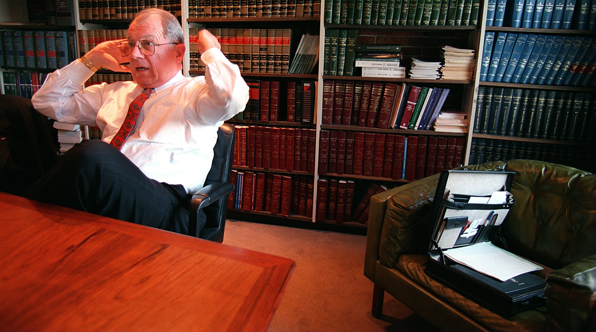 Mr. Bailey, in his office on Long Wharf in Boston.