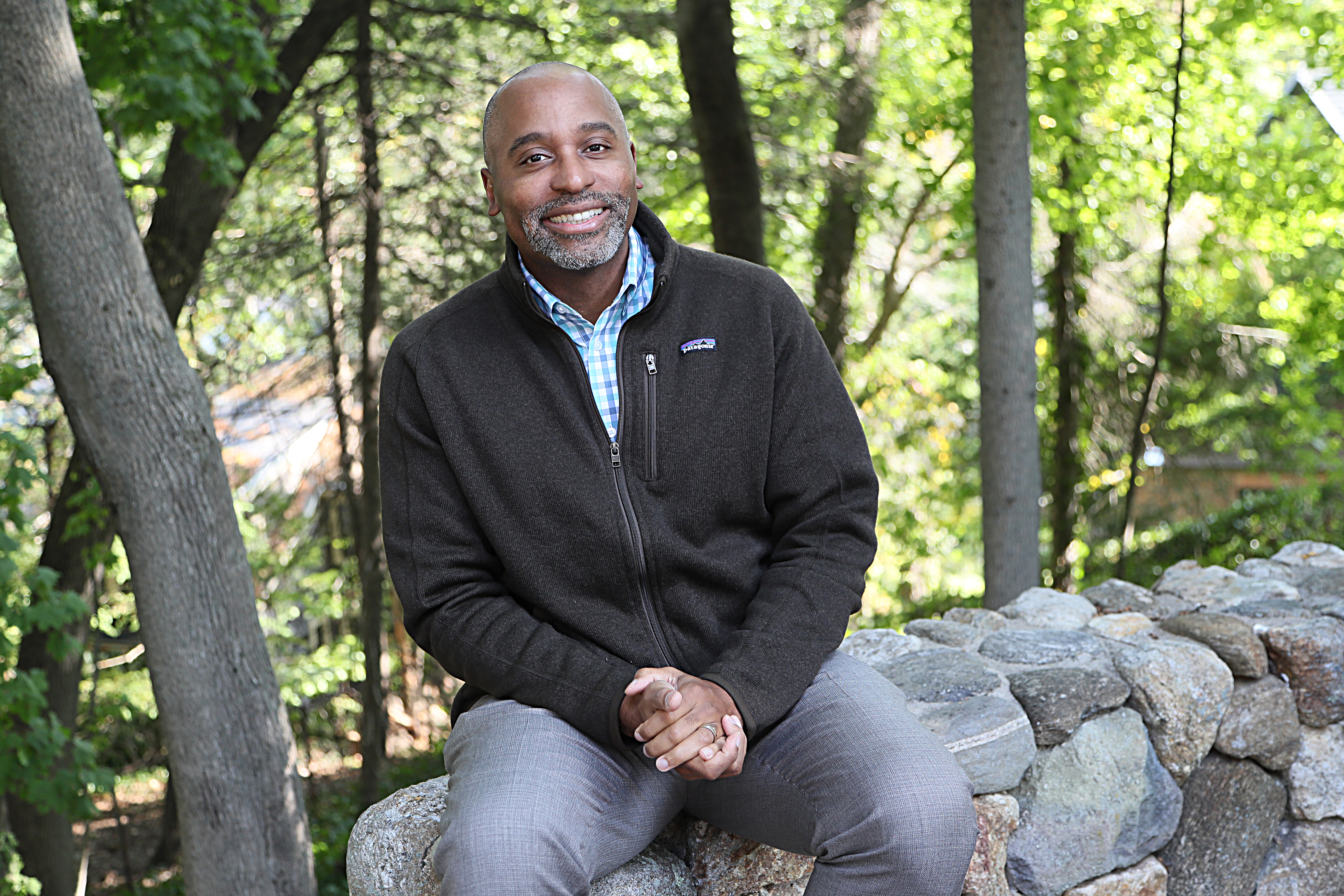 Harvey Young, dean of BU's College of Fine Arts since 2018, oversees the BU School of Theatre as well as the BU-affiliated Wheelock Family Theatre.