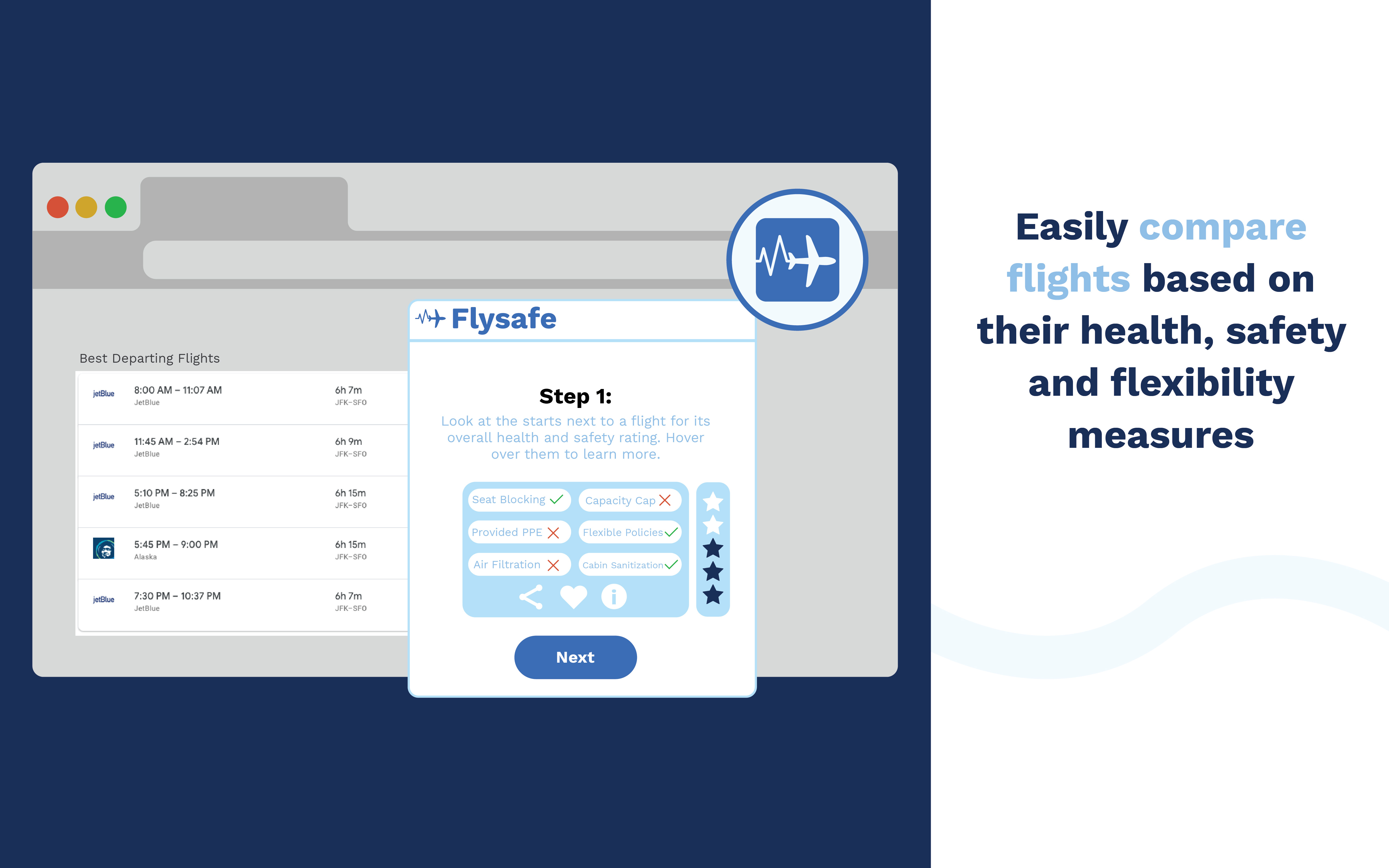 Pilota’s new FlySafe technology.