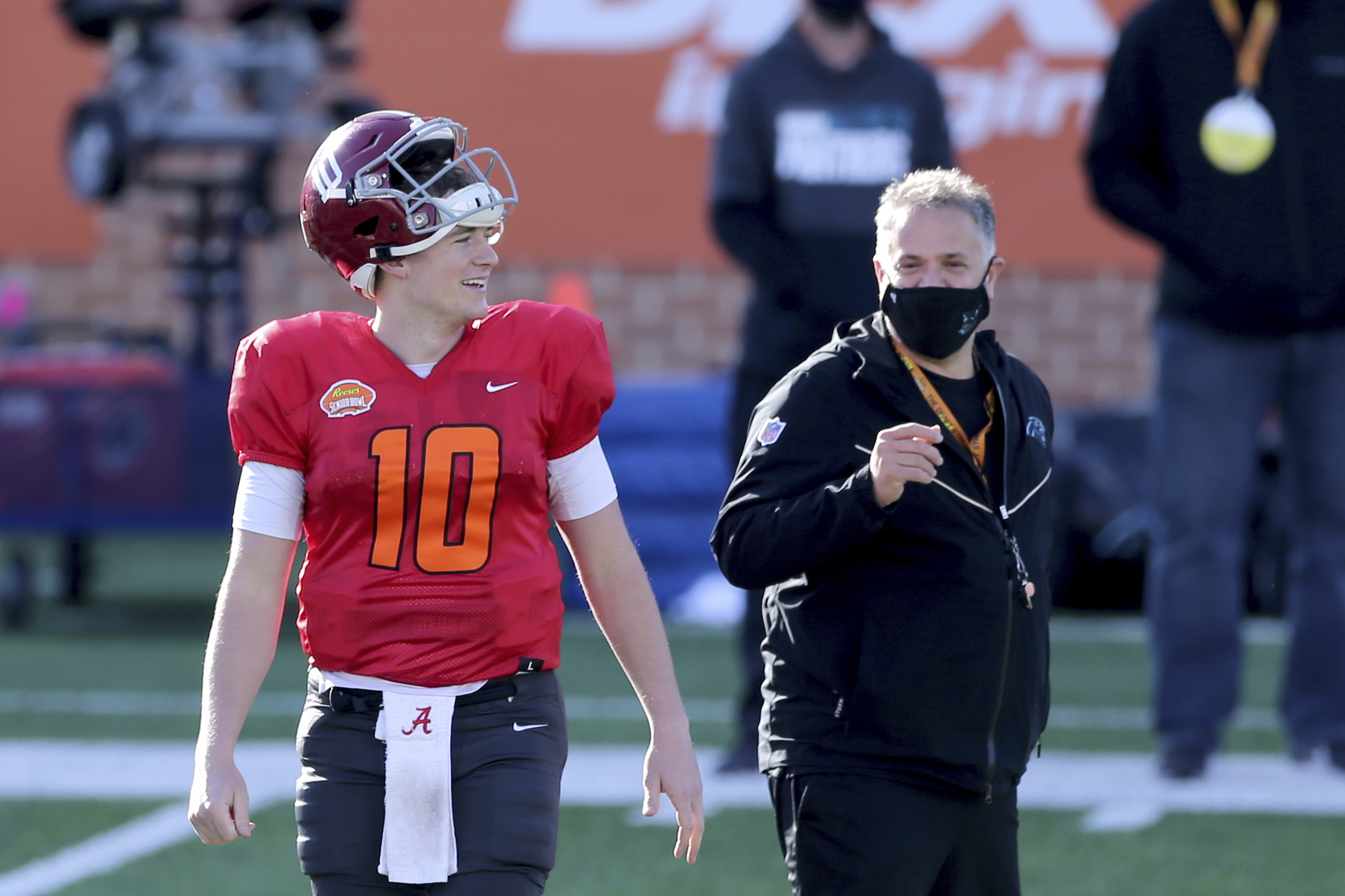 Panthers coach Matt Rhule: Sam Darnold would be our quarterback 'if we  played today'