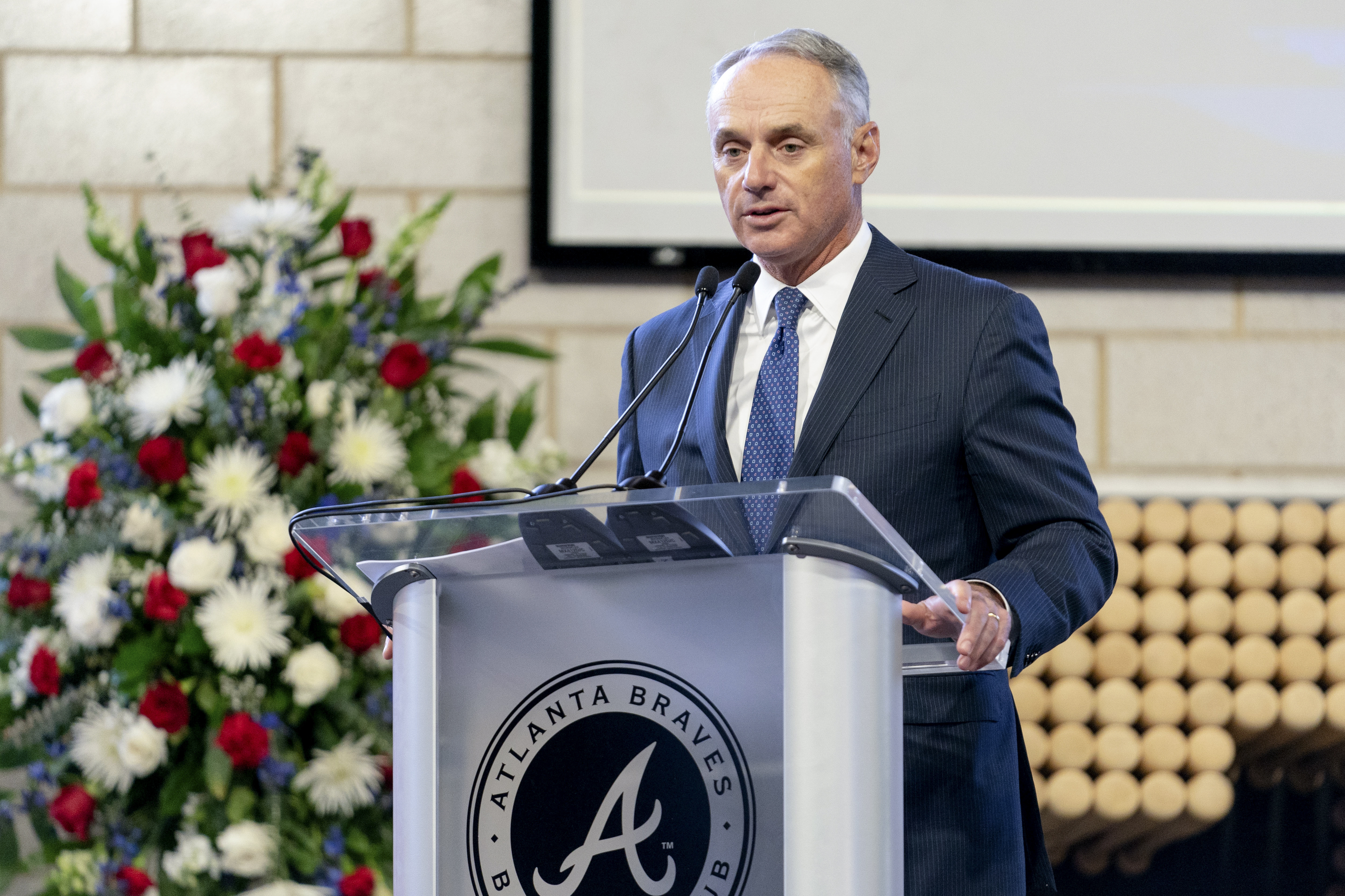Major League Baseball Commissioner Rob Manfred acted quickly in pulling the game out of Atlanta.