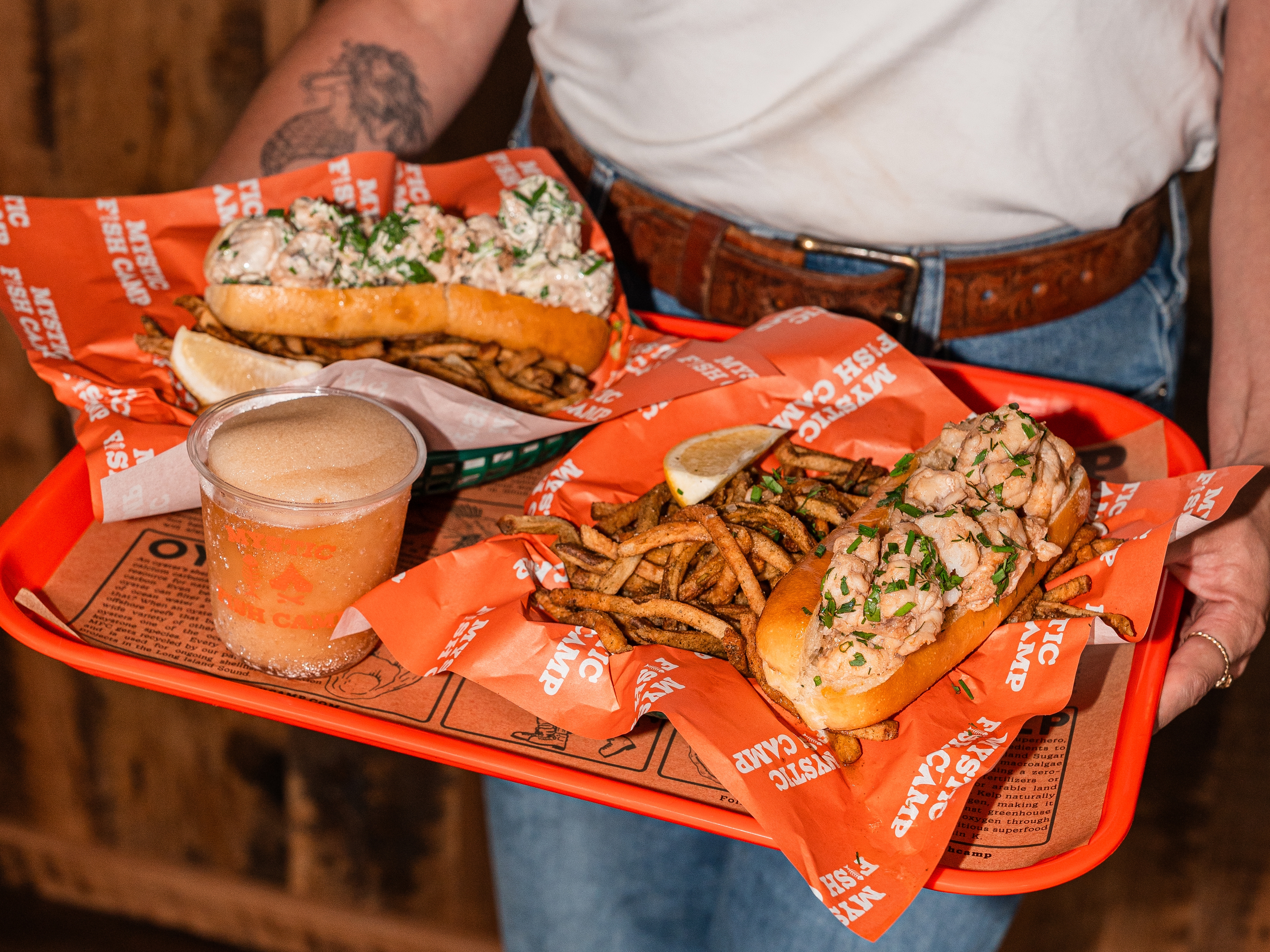 Mystic chef David Standridge is flipping the script on lobster rolls