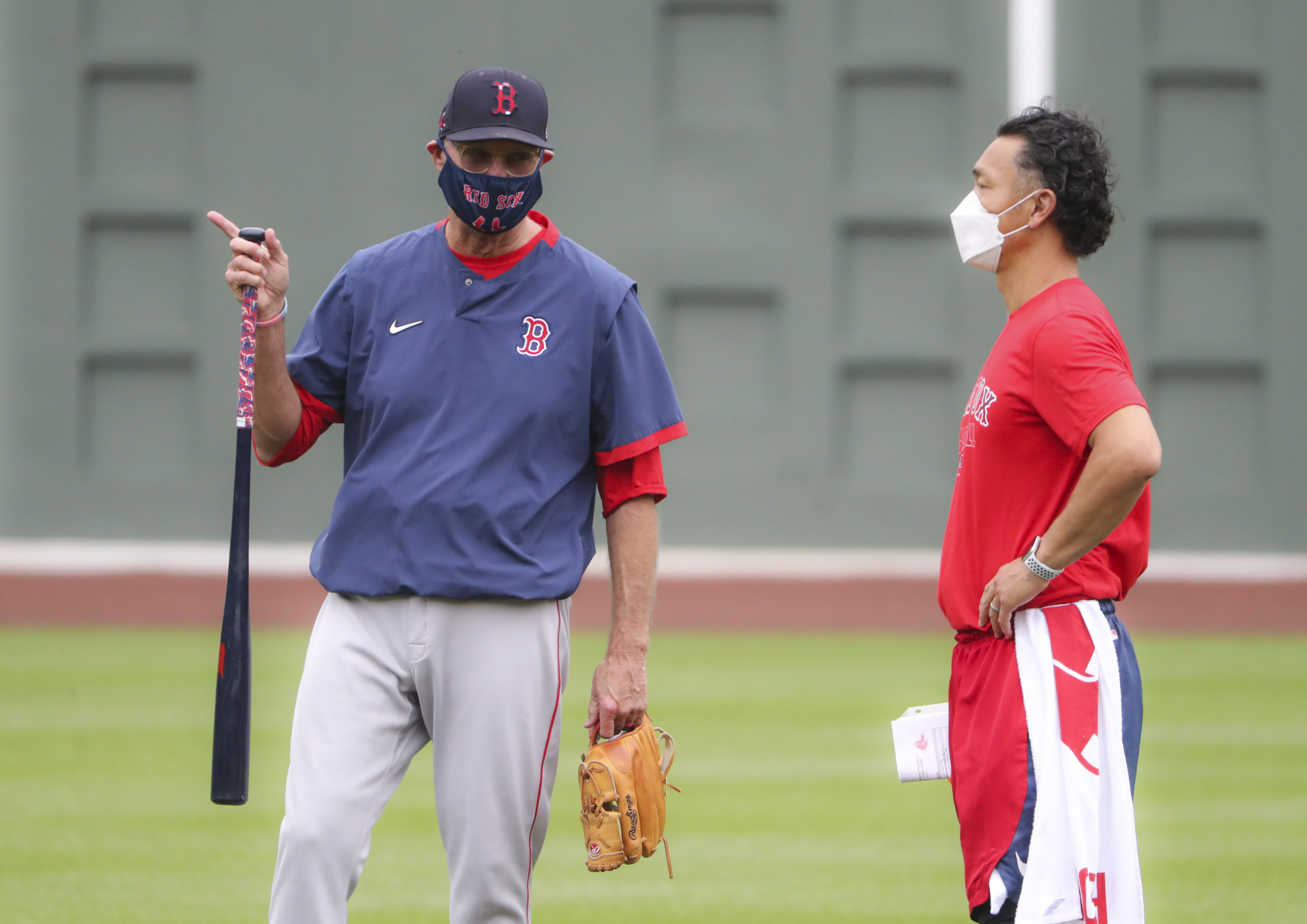 Boston Red Sox summer training camp at Fenway Park: Photos, videos from  first day (Christian Vazquez, Connor Wong among first players to work out)  