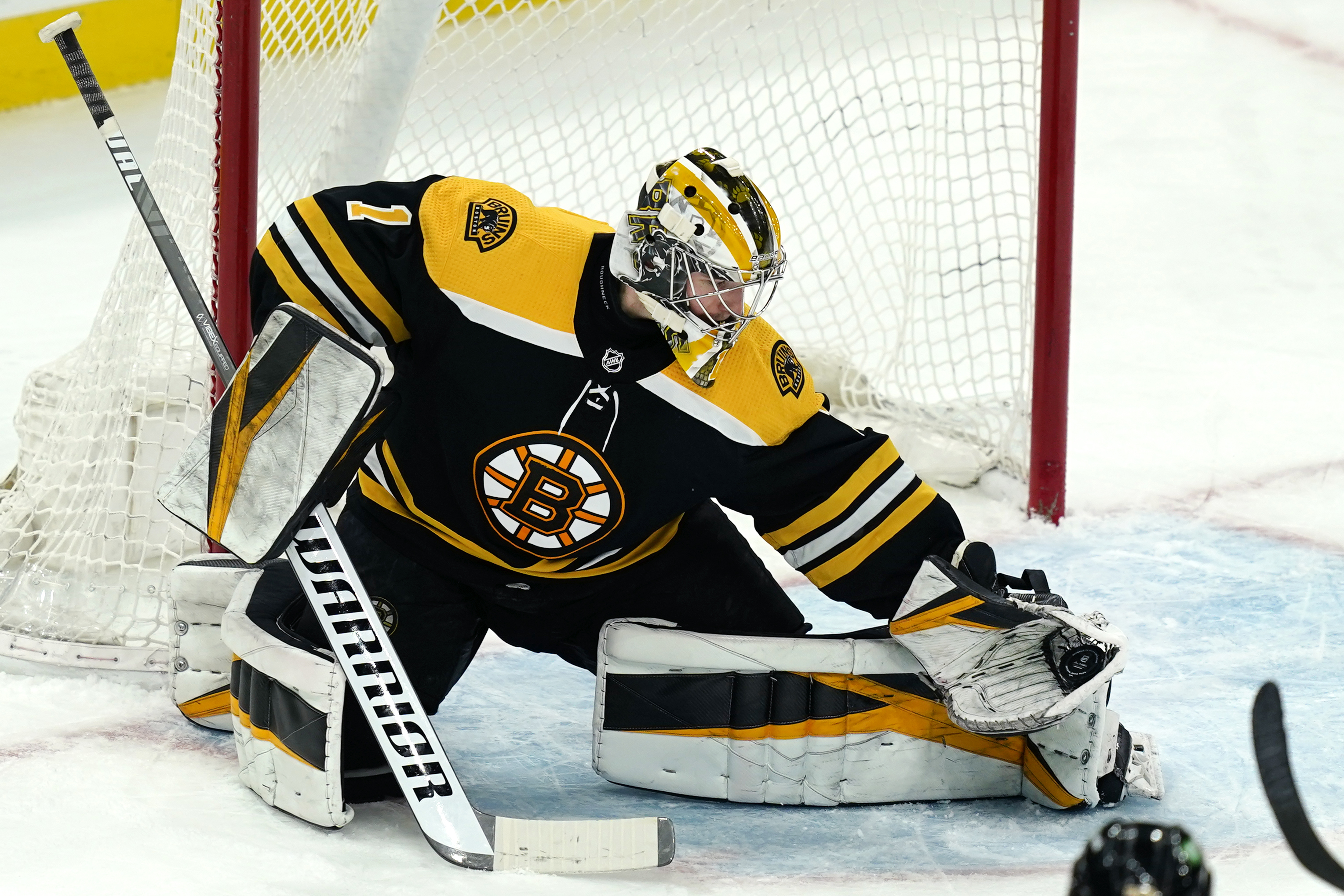 Jeremy Swayman is 7-2 in his initial foray with the Bruins, shutting out the Islanders and Rangers in his last five games and giving up more than two goals just once in his first nine.