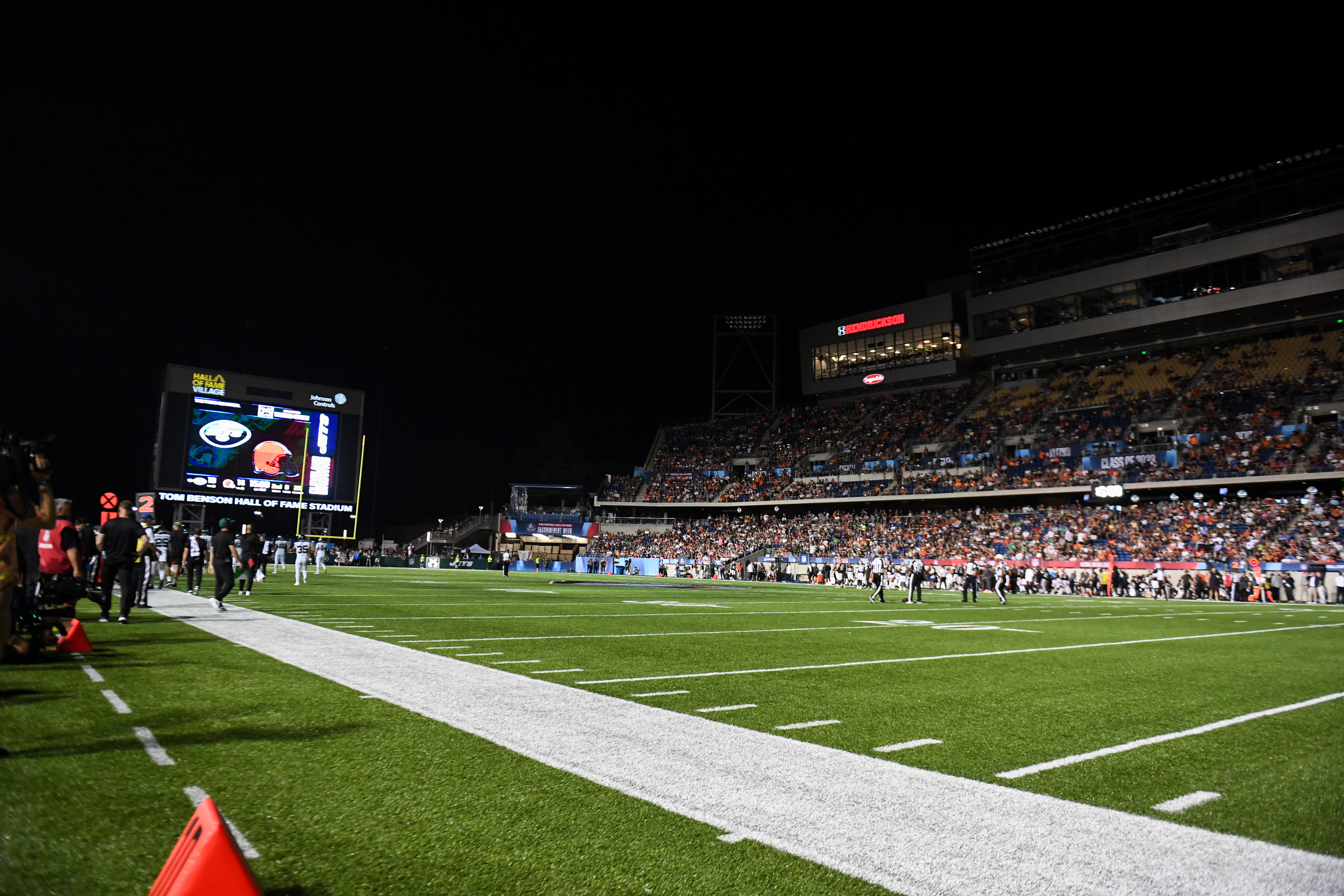 Jets begin Rodgers Era with 21-16 loss to Browns in Hall of Fame game