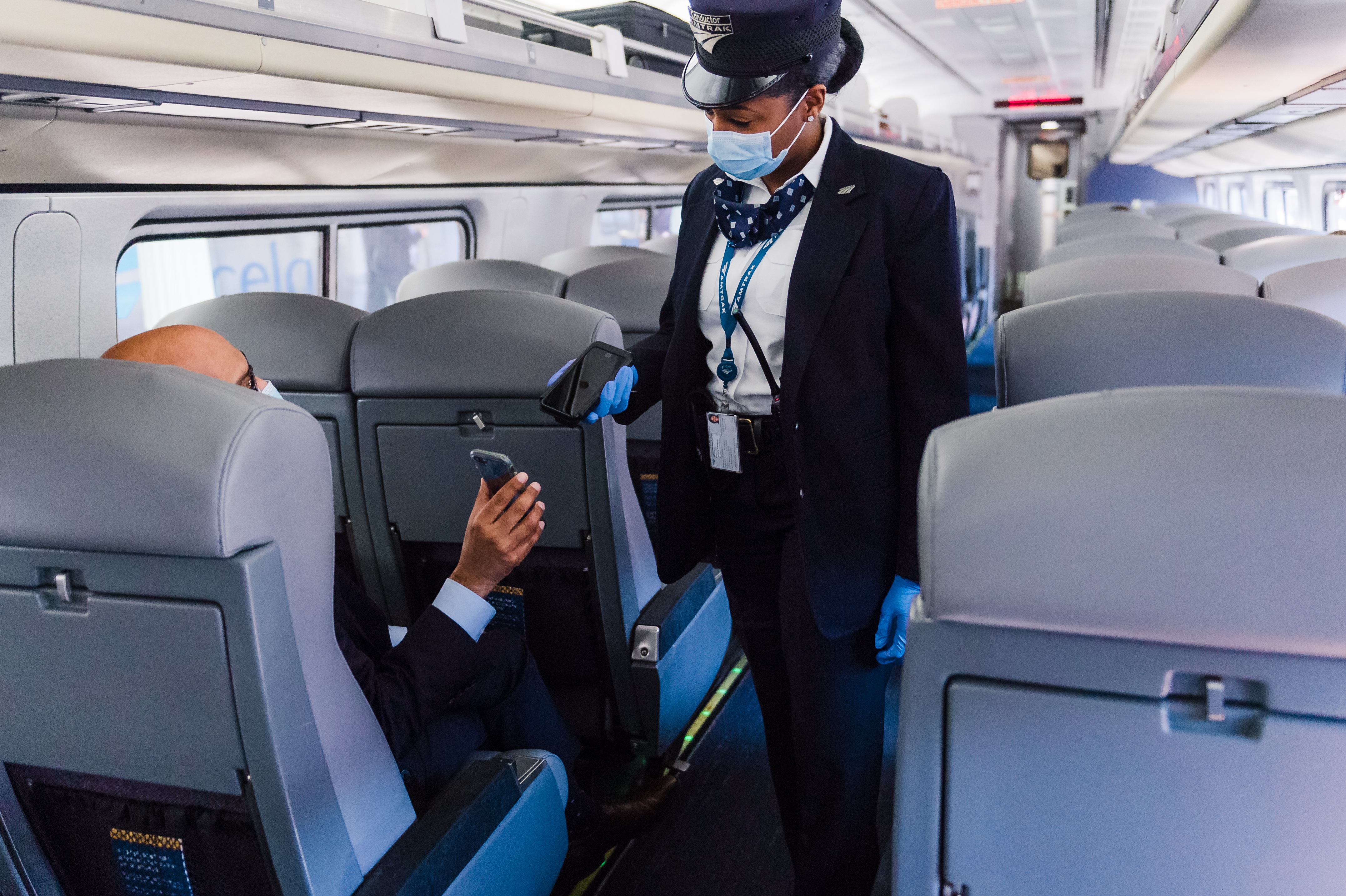 Amtrak has reportedly limited bookings to allow for physical distancing and boosted its cleaning protocols.