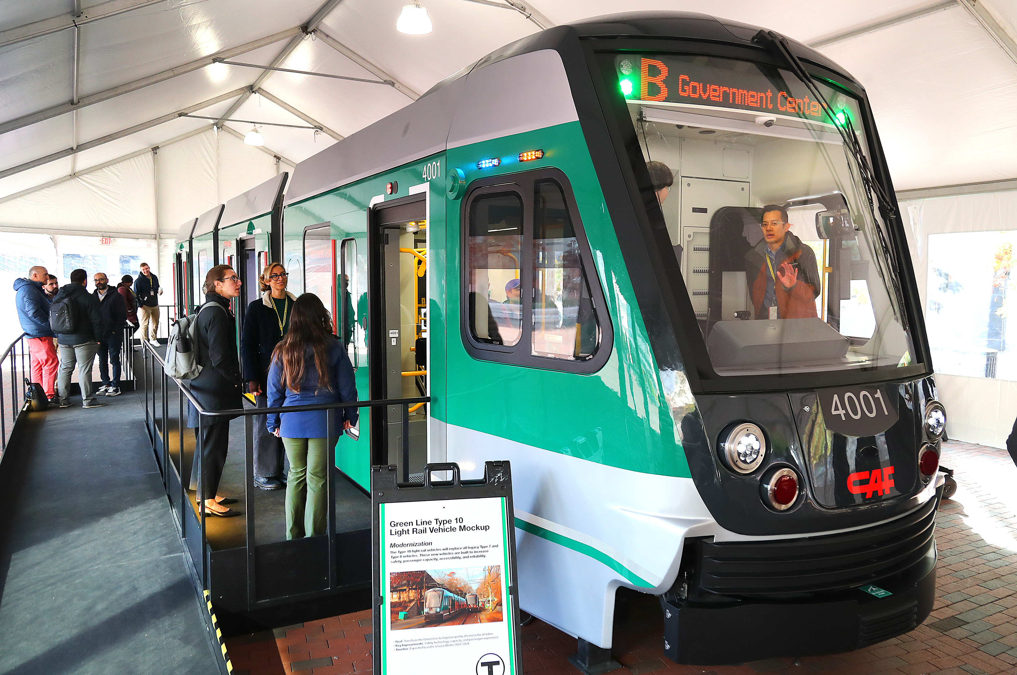 Check out the Green Line's new 'supercars,' more space, easier access