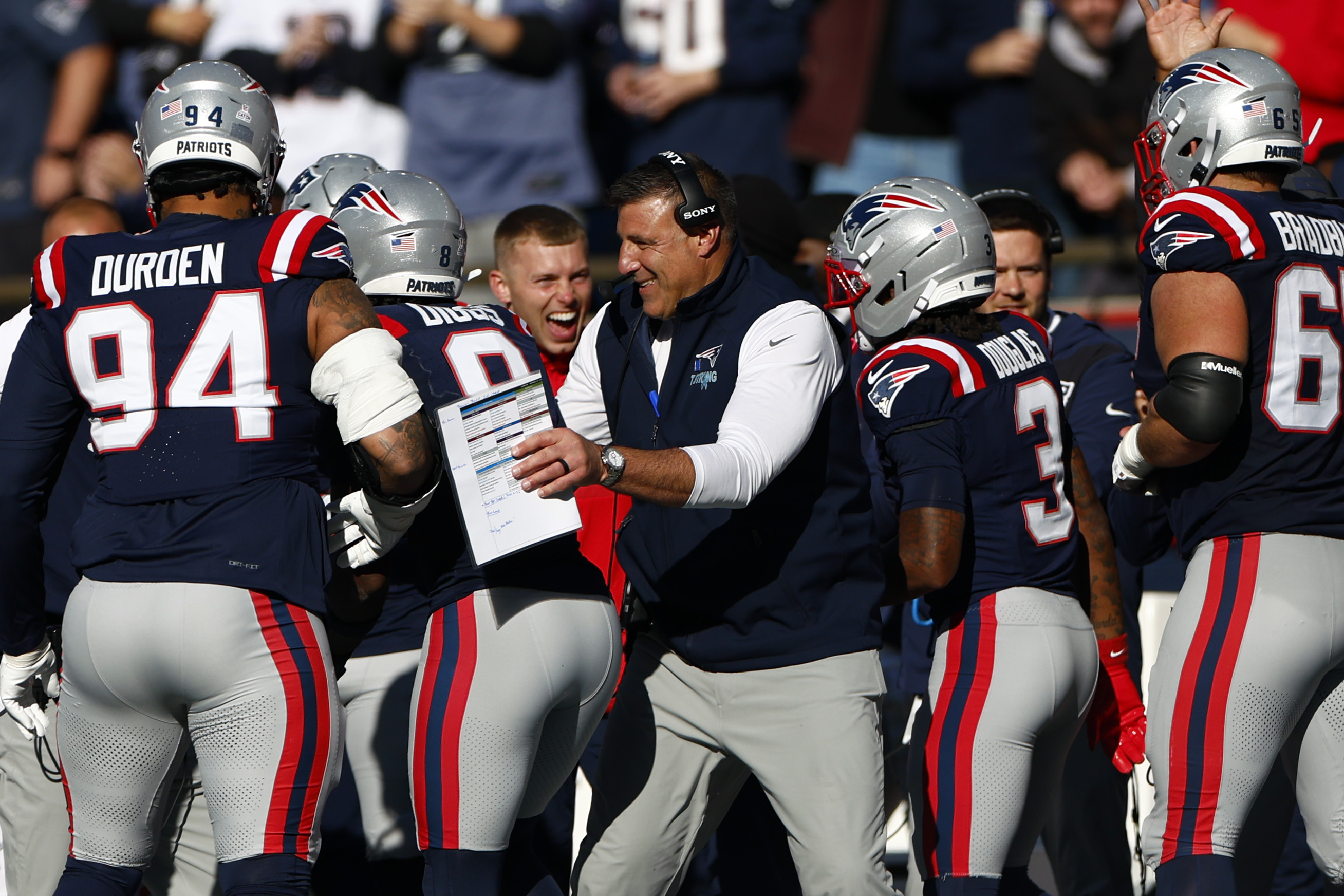 Patriots are forging a new identity through their first-year coach