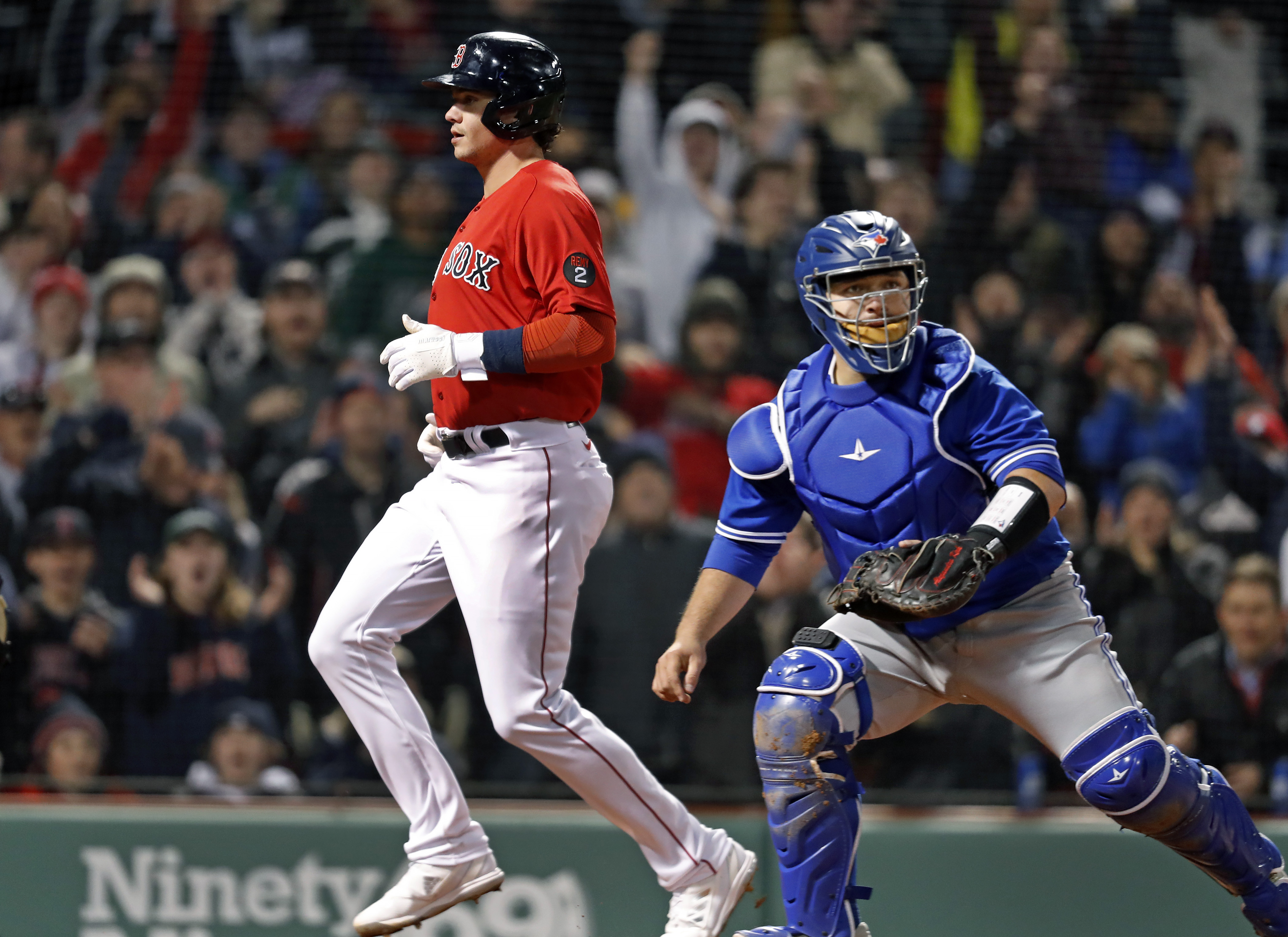 Red Sox catcher Connor Wong suffers left hamstring strain; 'It doesn't look  great right now,' Alex Cora says – Blogging the Red Sox