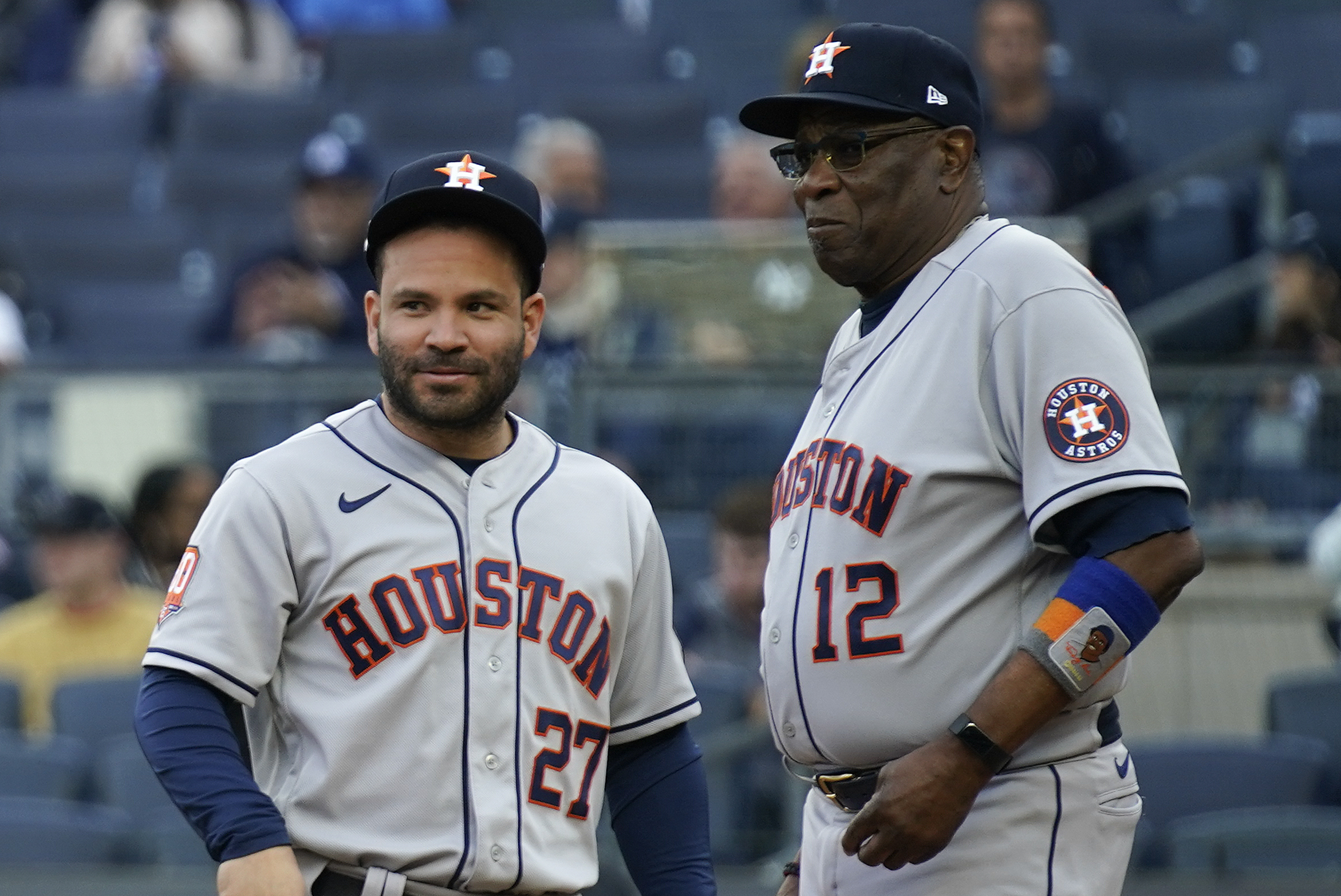 Everyone in the Astros' dugout has a Dusty Baker story and he has