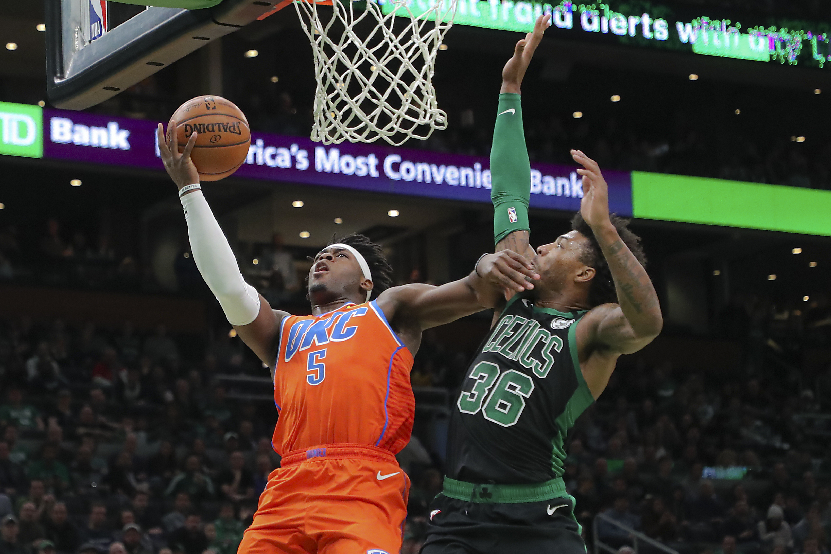 Marcus Smart remains one of the peskiest defenders in the league.