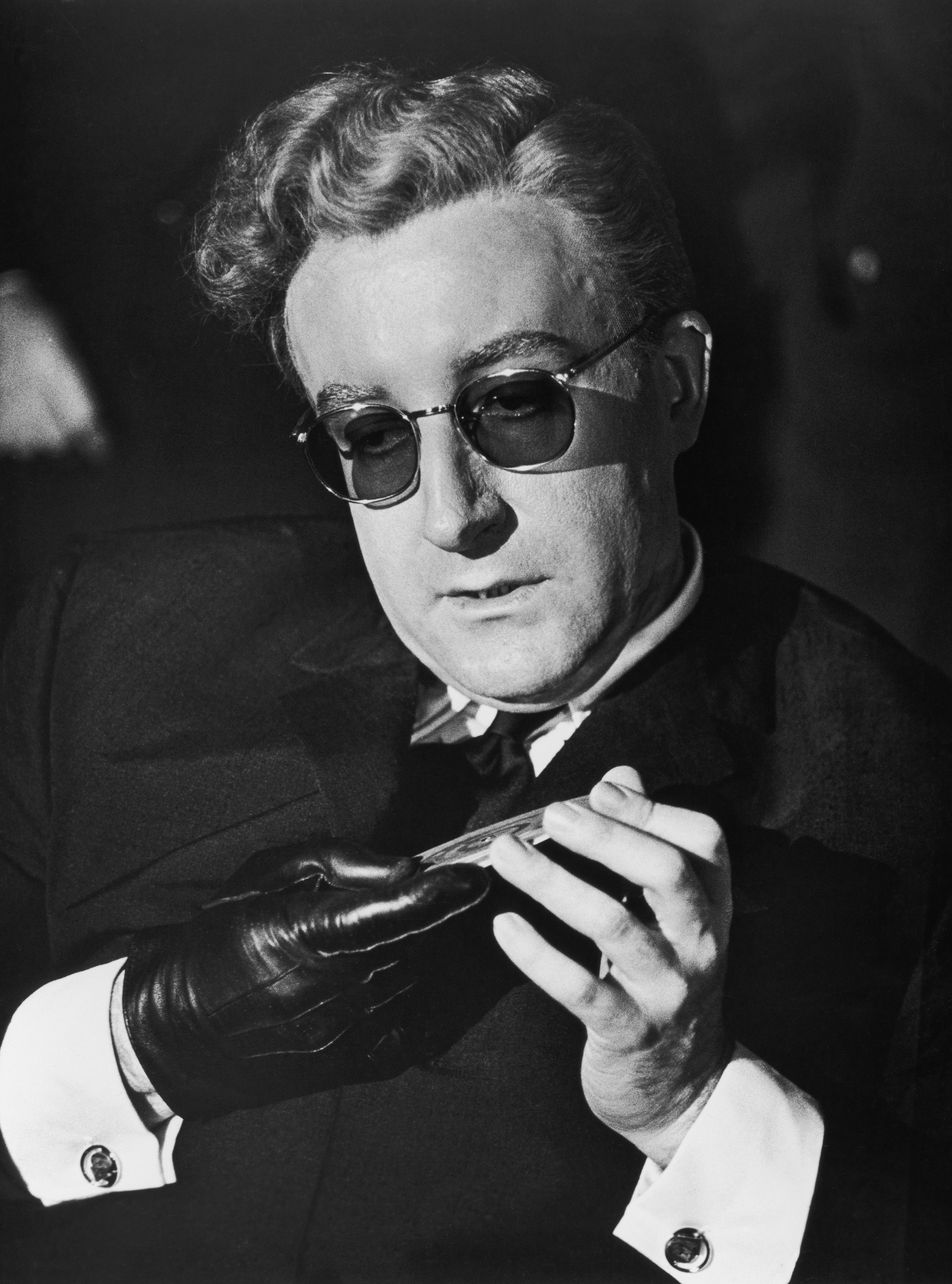 Peter Sellers as the title character in Stanley Kubrick's "Dr. Strangelove."