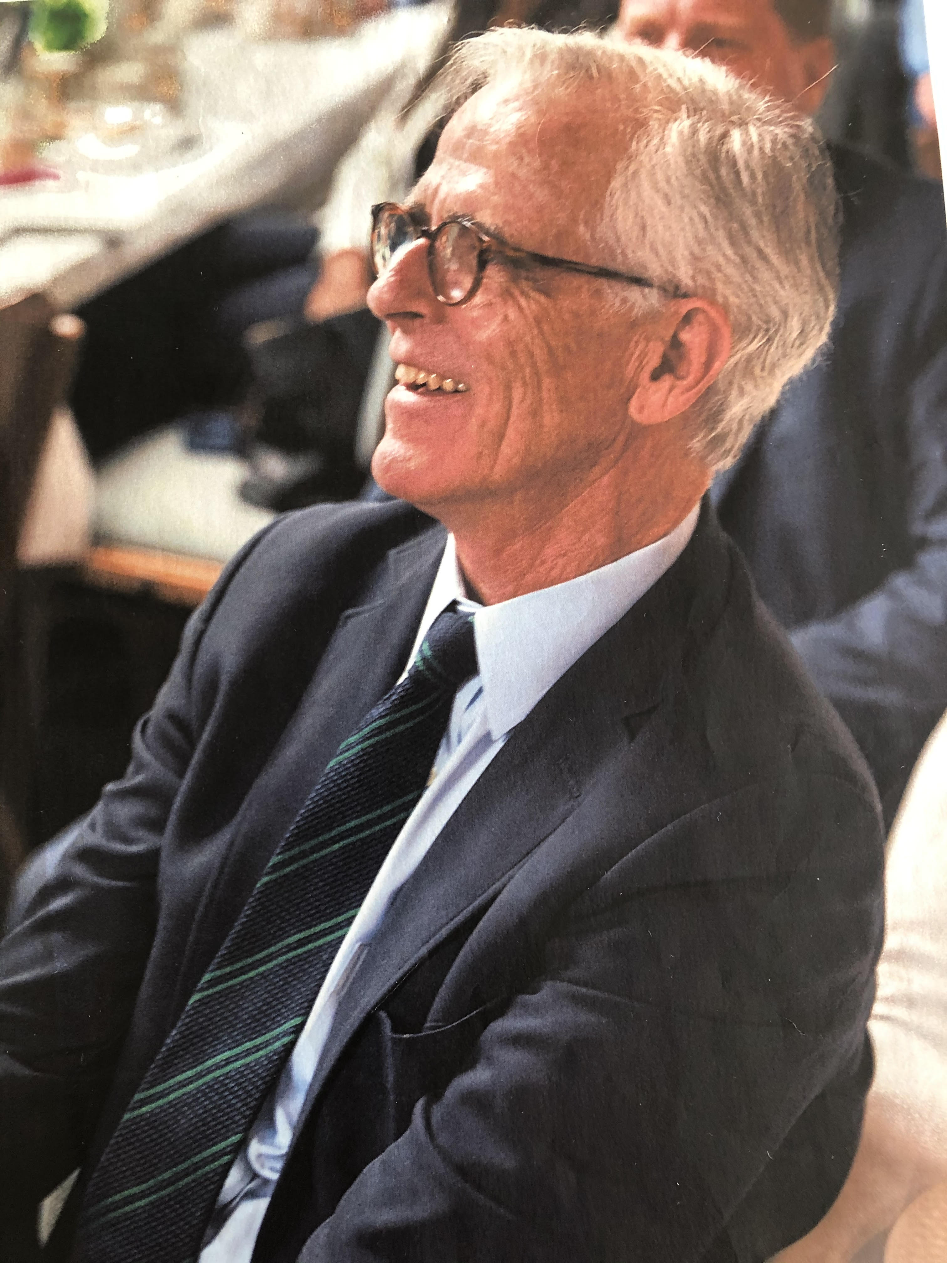 James Mahoney, in 2019 at the annual St. Patrick's Day weekend breakfast to benefit Mary Ann Brett Food Pantry in Dorchester.