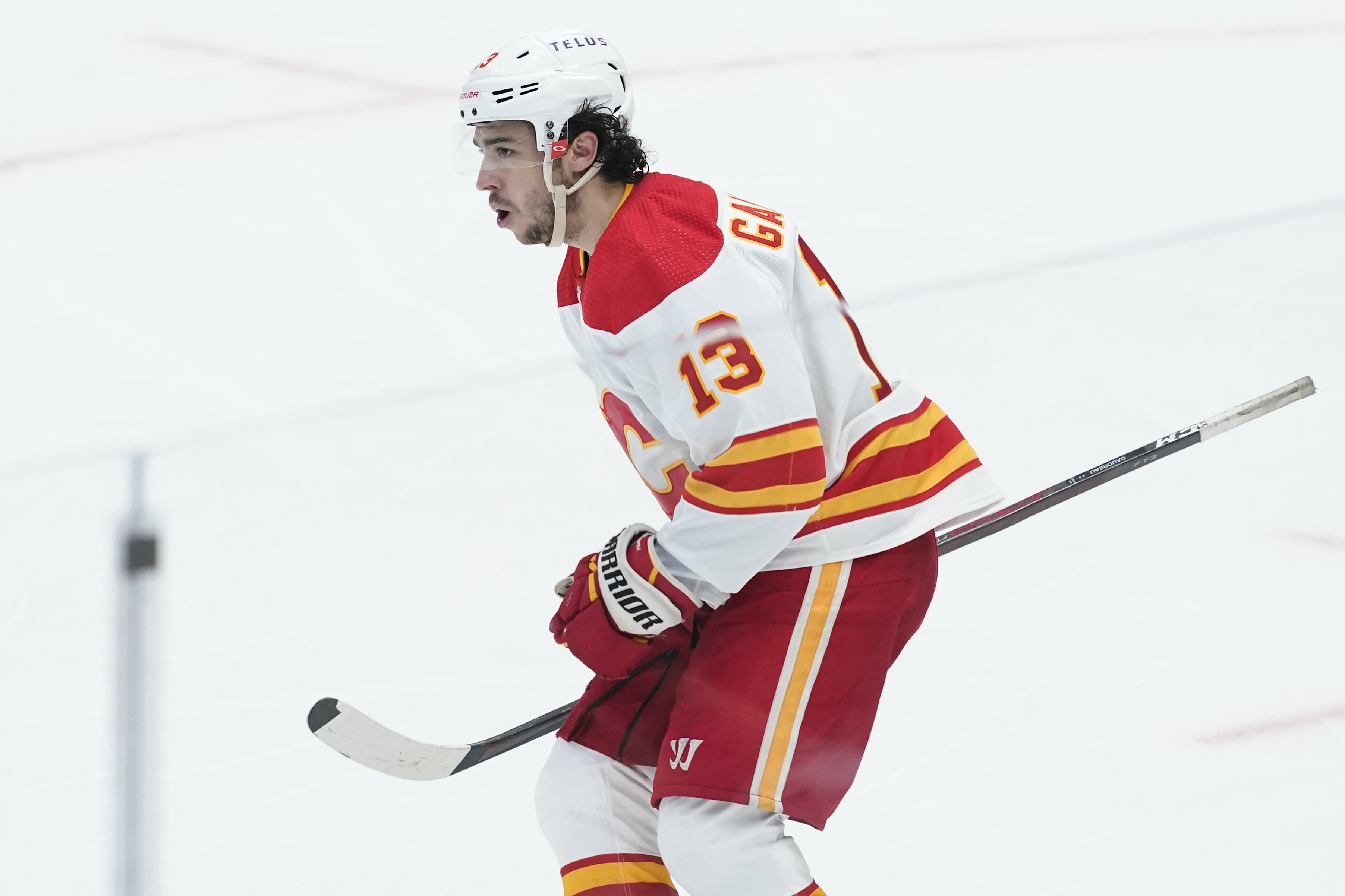 Former Flames star Johnny Gaudreau returns to Calgary's Saddledome