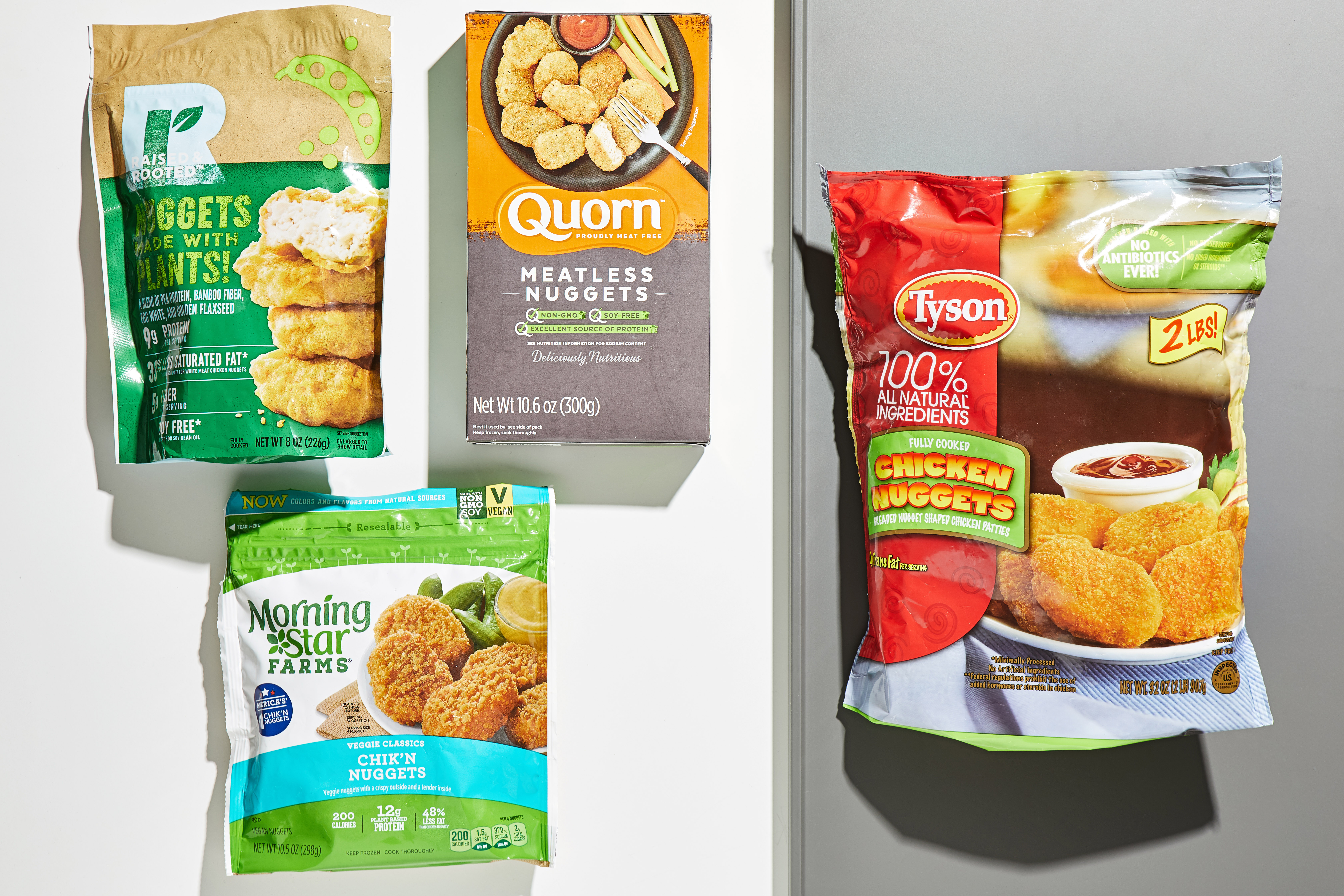 Meatless nuggets.