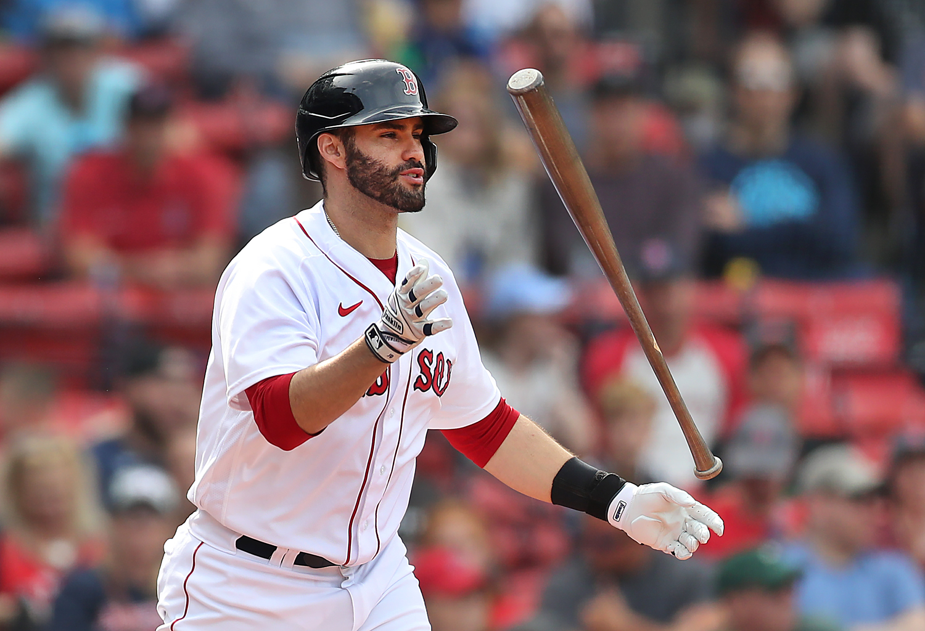 J.D. Martinez hit .238 for his first 20 games in the month of August.