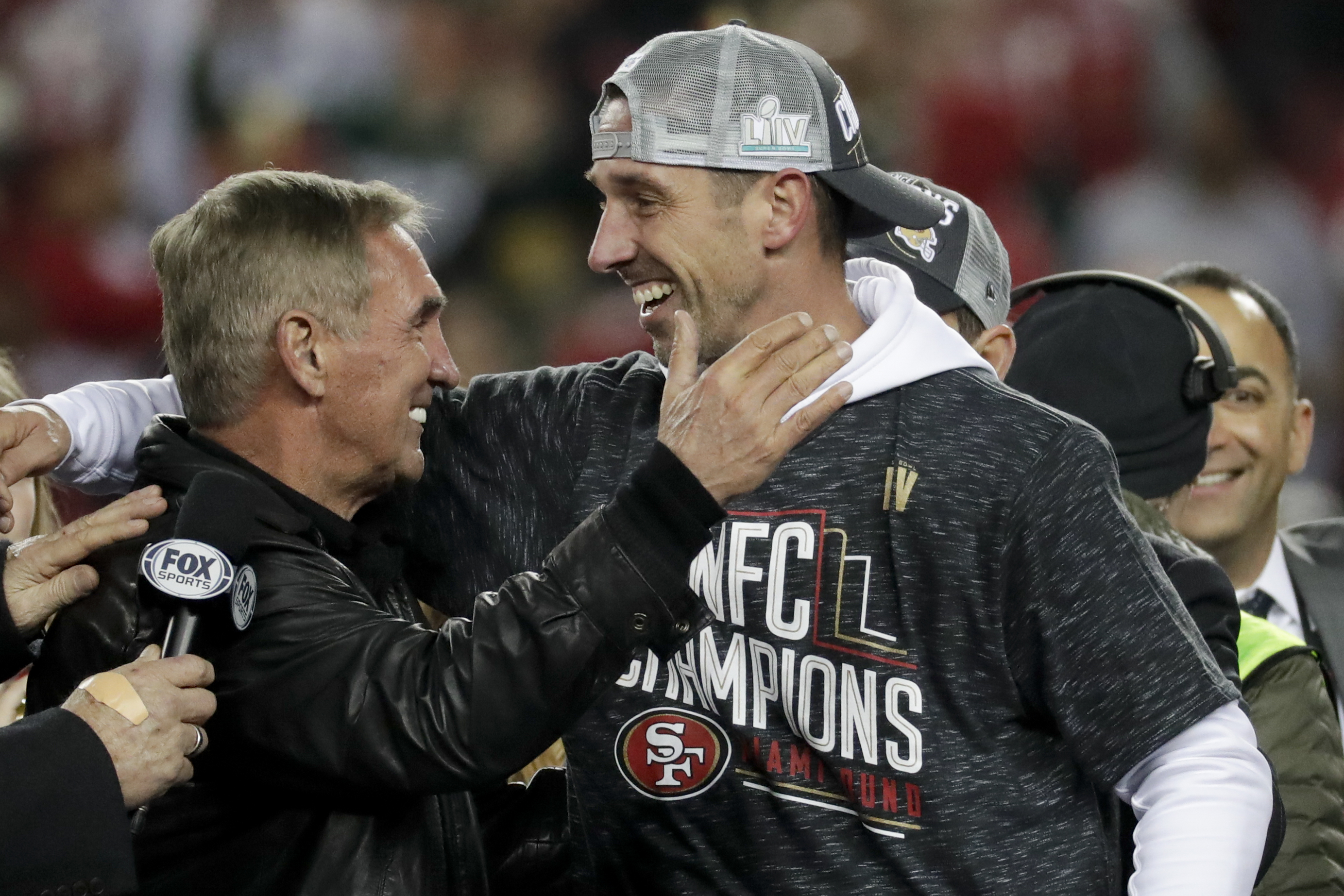 San Francisco 49ers Coach Kyle Shanahan Black Jacket