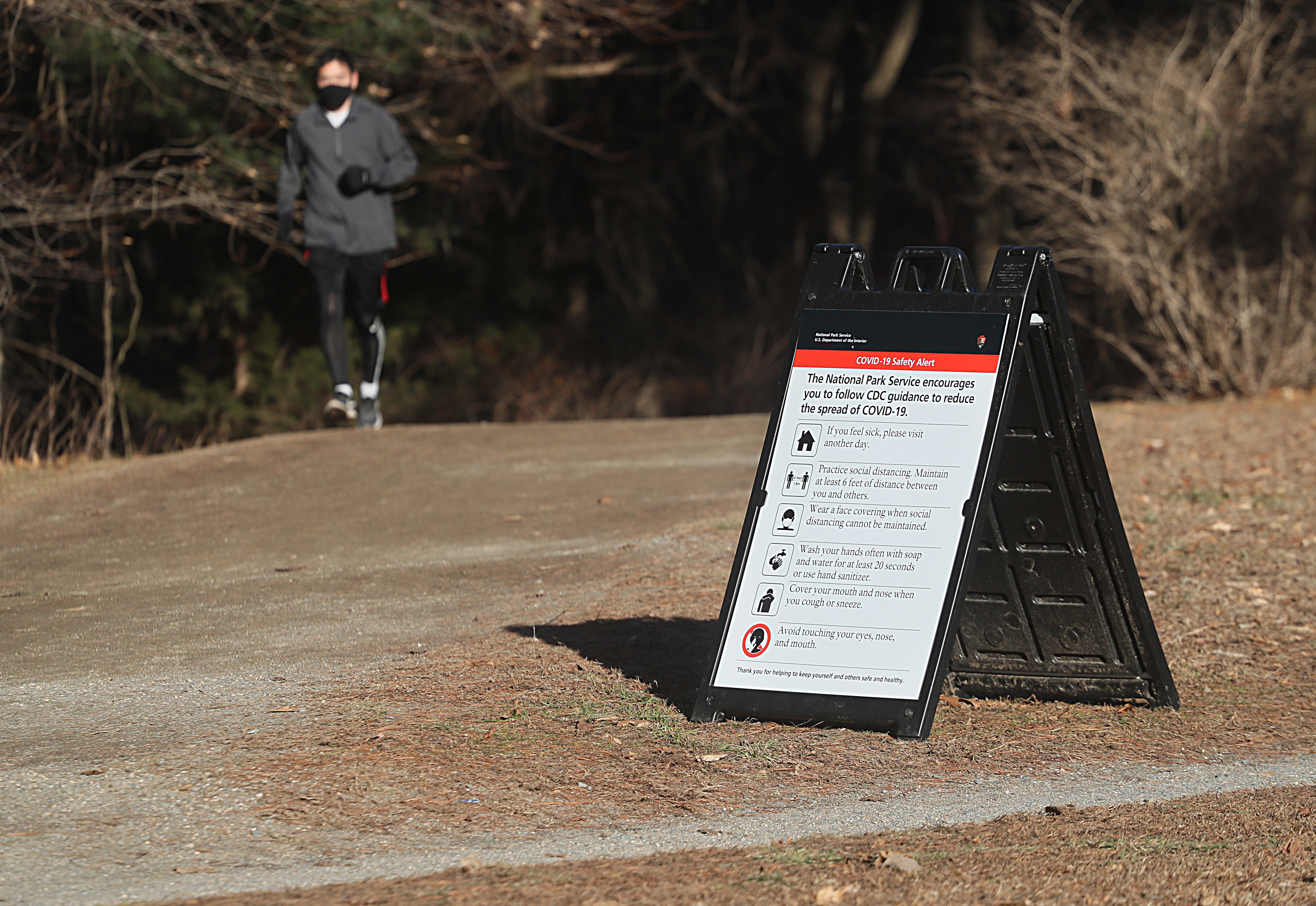 Running Battle Road Trail makes "you feel transported to another era,” Mark Lowenstein says.
