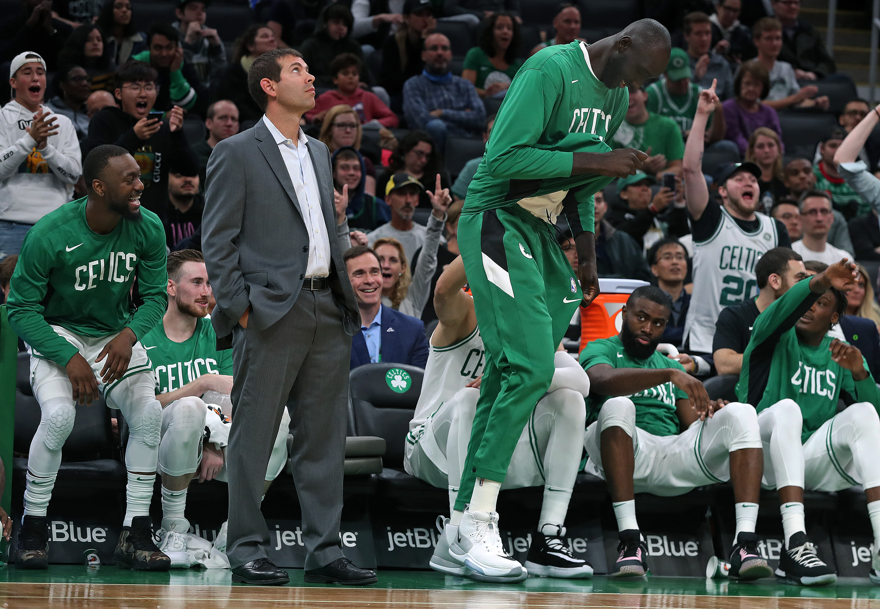 Tacko Fall has a big fan in head coach Brad Stevens.