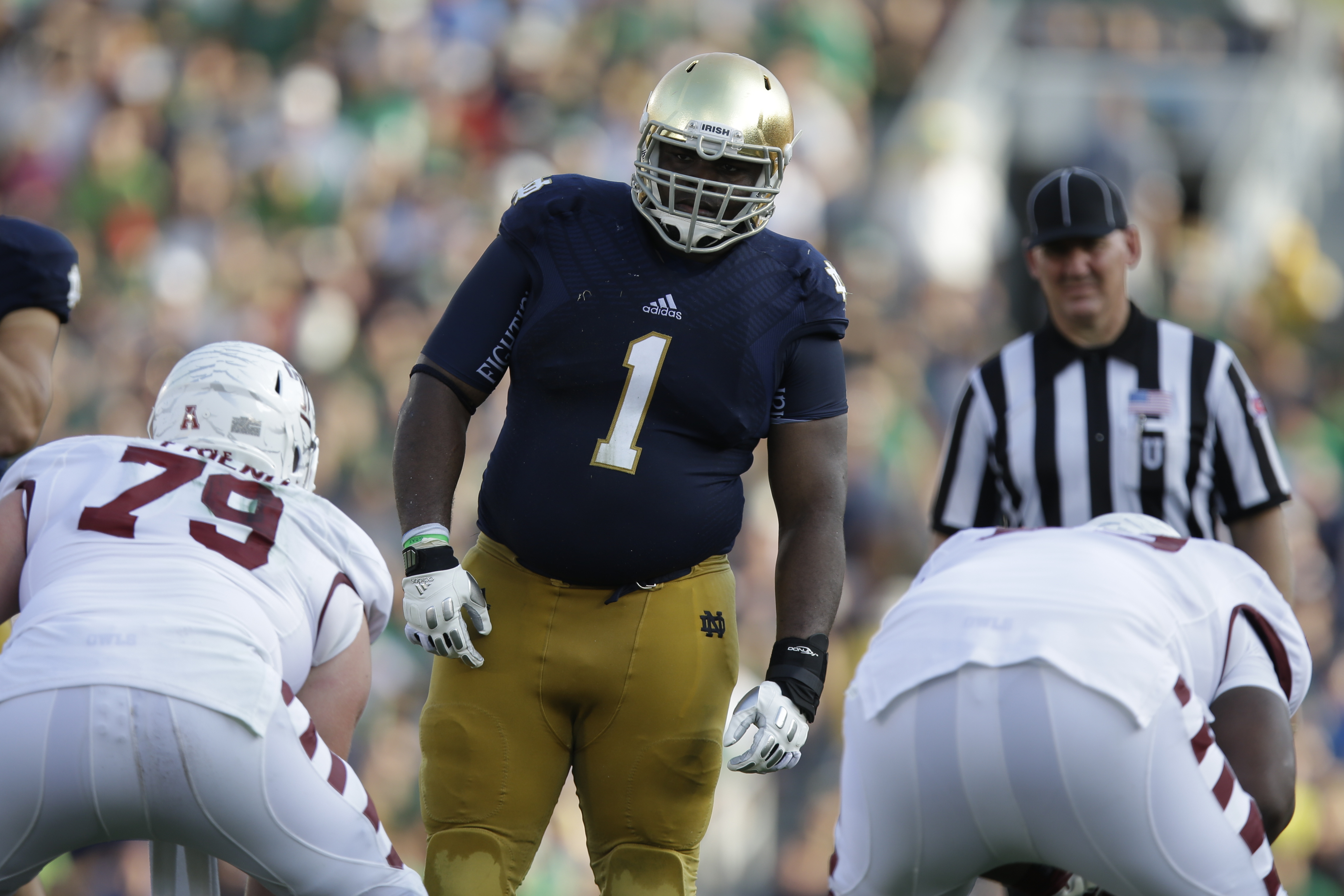 Louis Nix III was a star at Notre Dame.