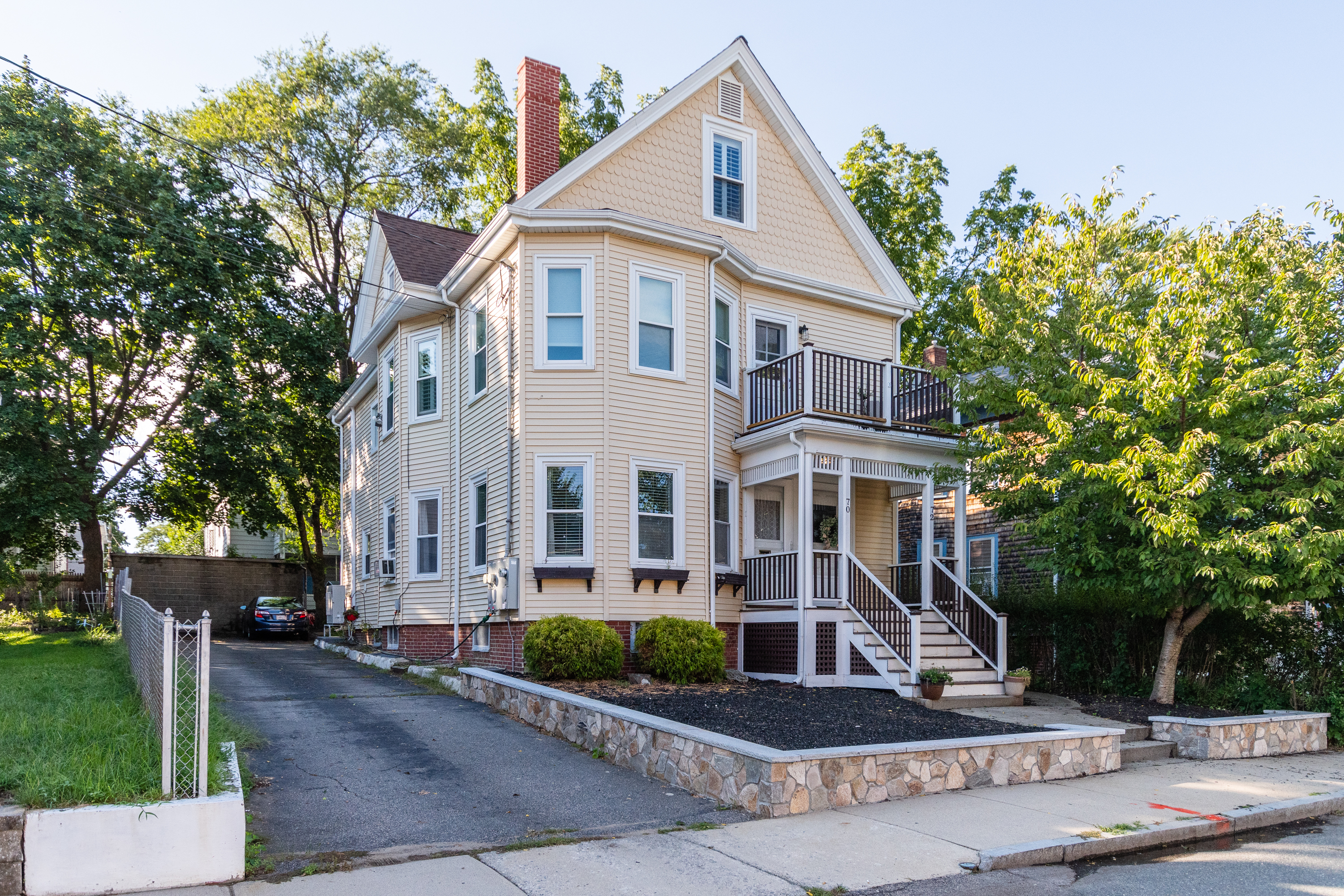 The exterior of 70 Oxford Avenue, Belmont.