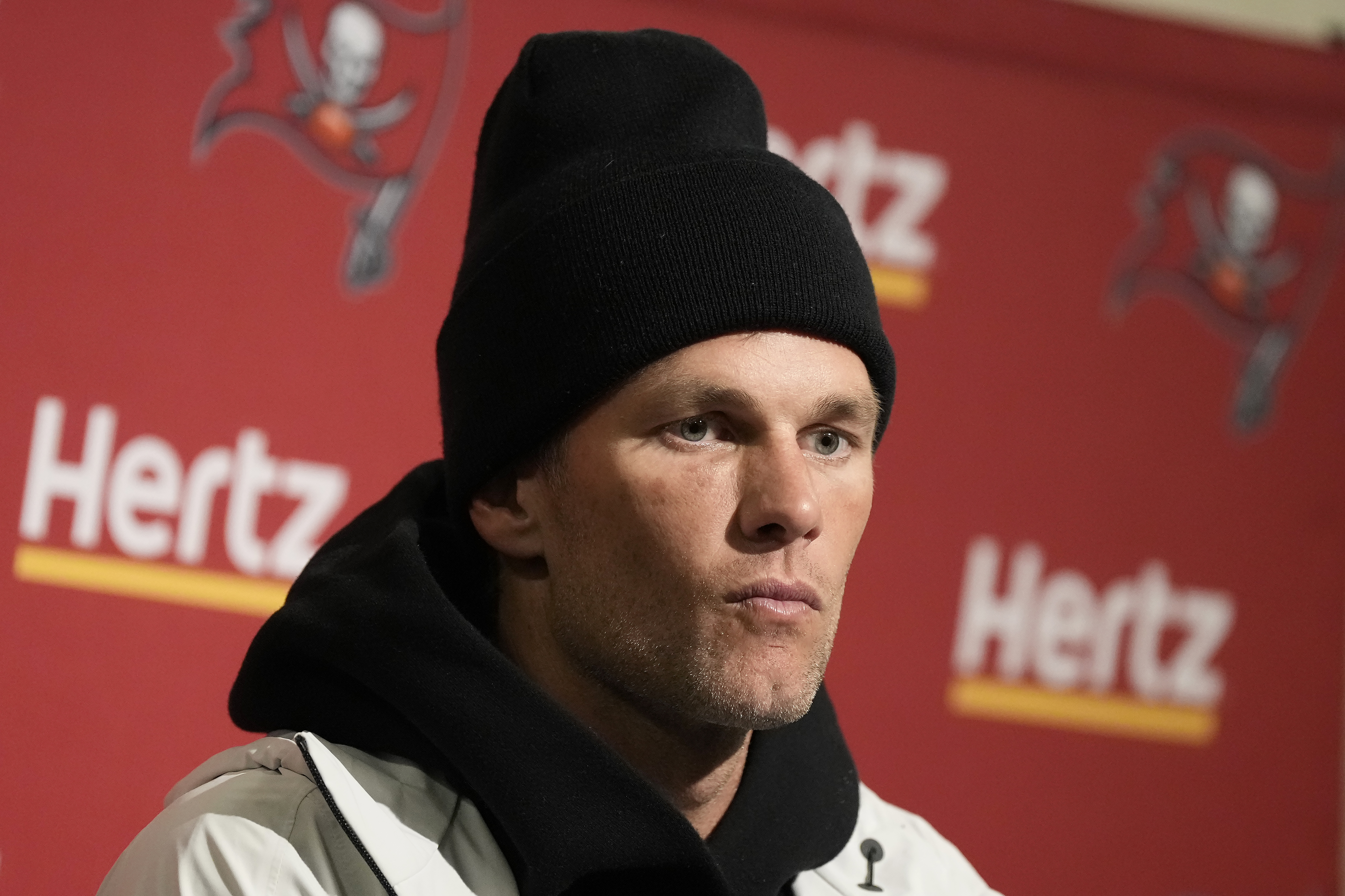 Tom Brady's Beanie Is Unbelievably Large