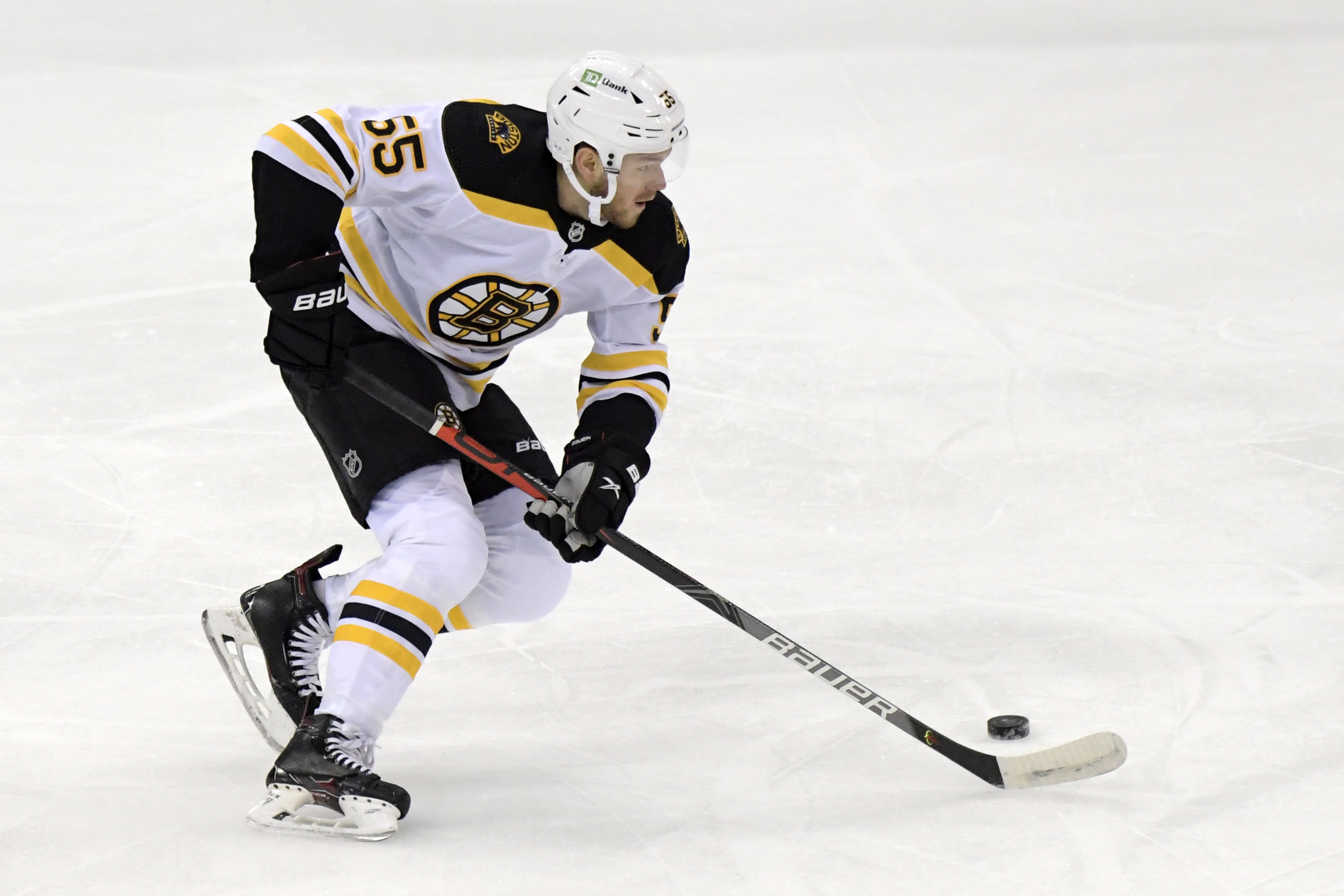 Youngster Jeremy Lauzon has had a strong start to the season.