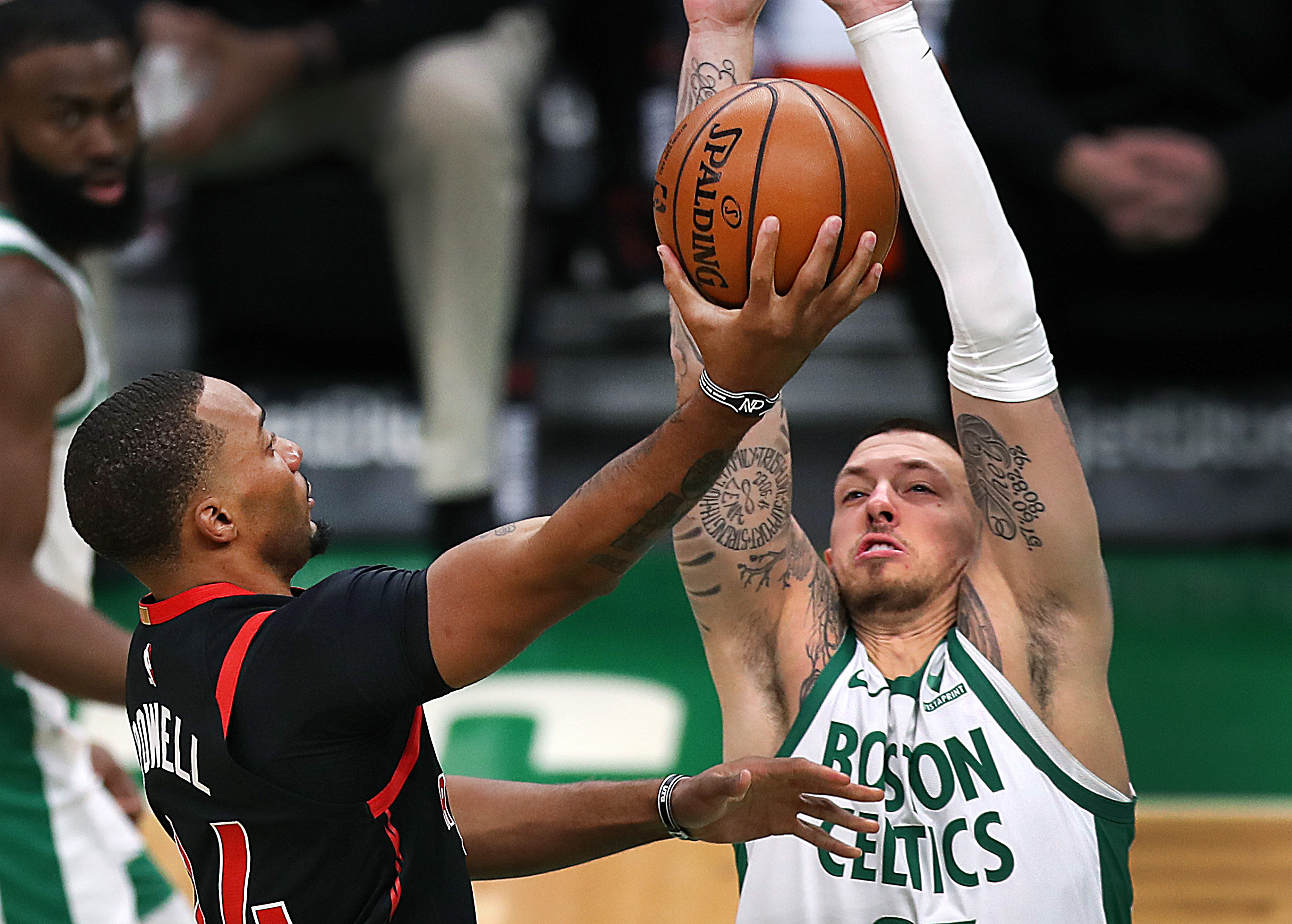 Daniel Theis’s plus-4.3 net rating is first on the team among regular rotation players, making clear the Celtics are a much better team when he's on the court.