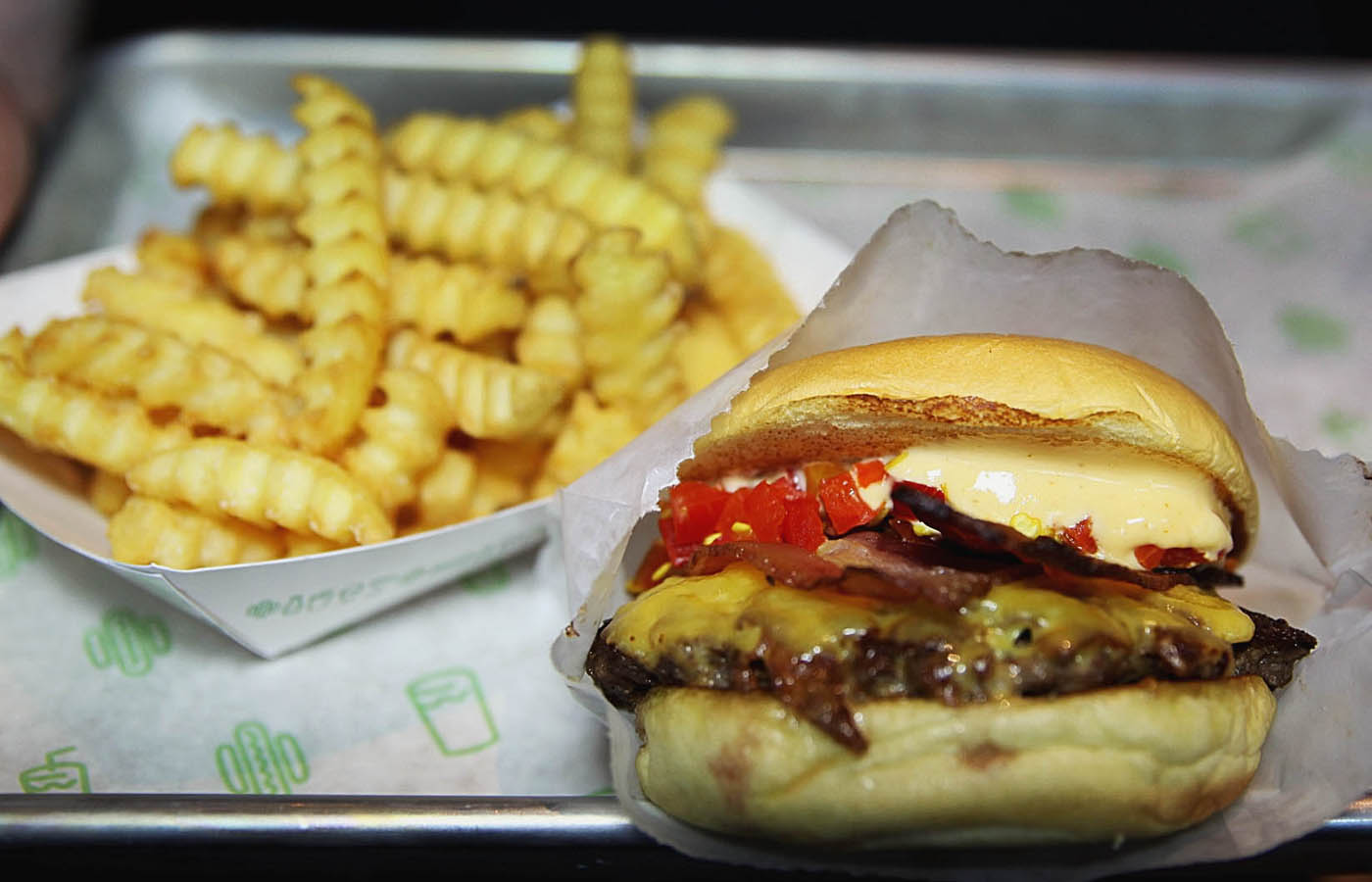 Soon, you'll be able to get a Shake Shack cheeseburger and fries in Burlington.