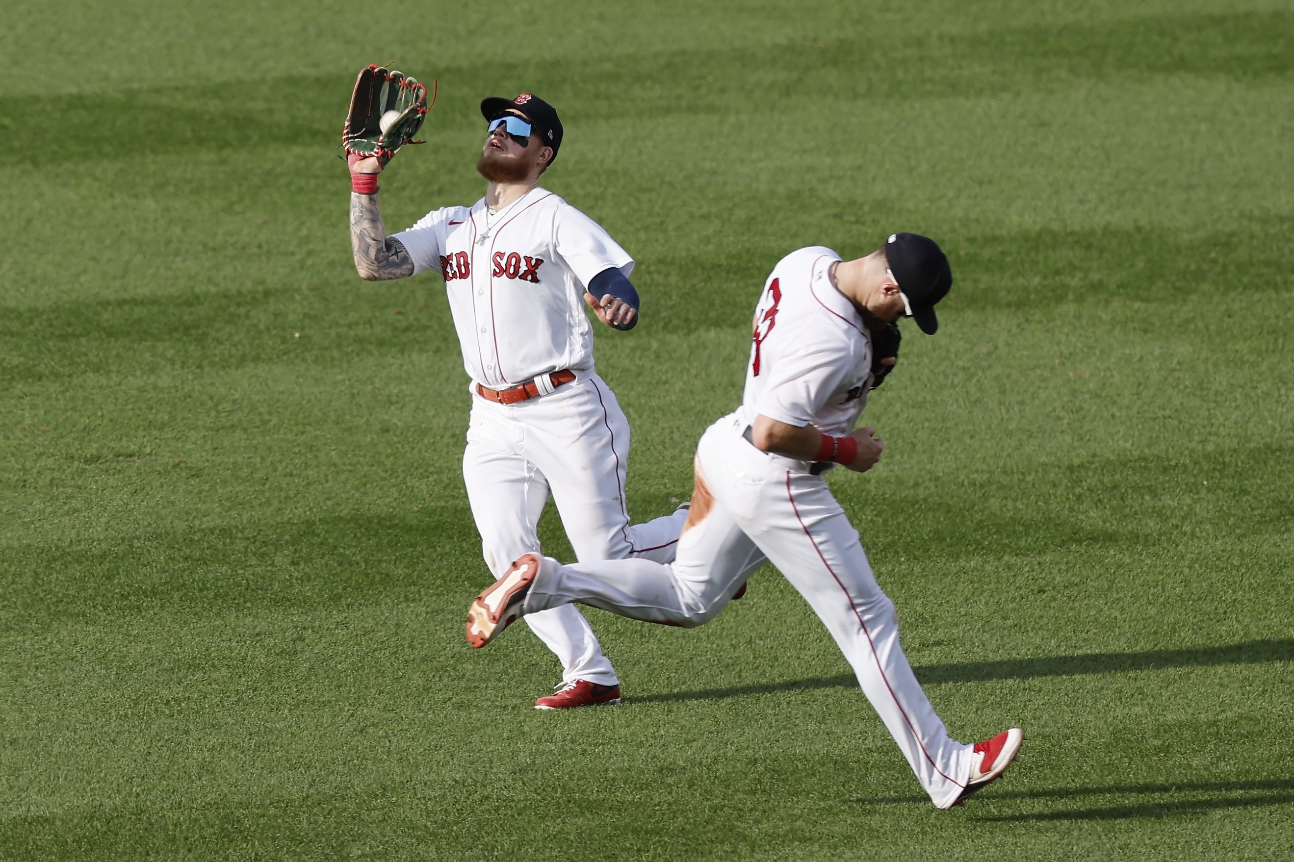 Red Sox Outfielders Considering Stopping 'Win, Dance, Repeat' Celebration 