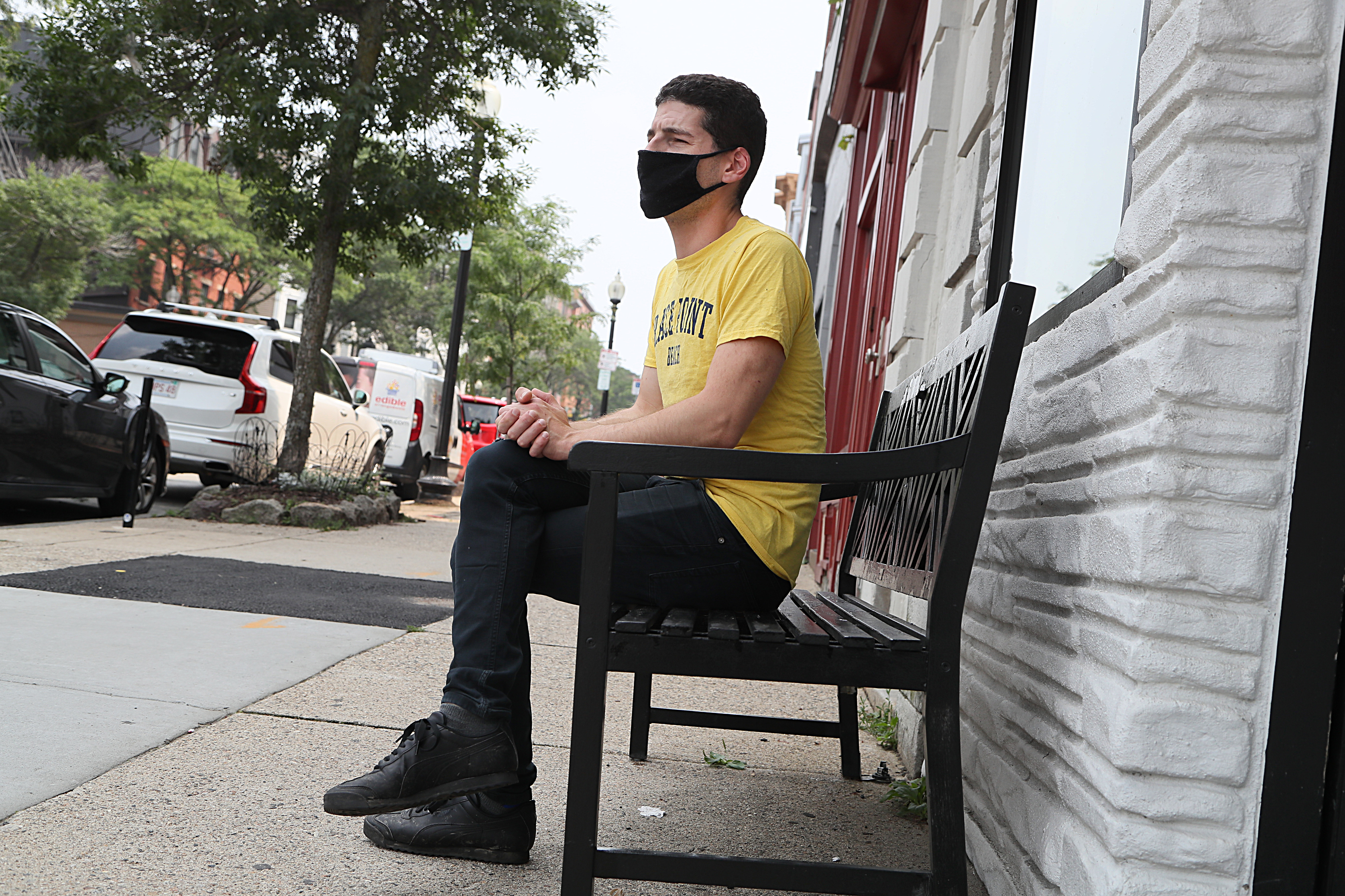 Travis Dagenais, 35, contracted the coronavirus COVID-19 in Provincetown over July 4th holiday, despite being vaccinated.