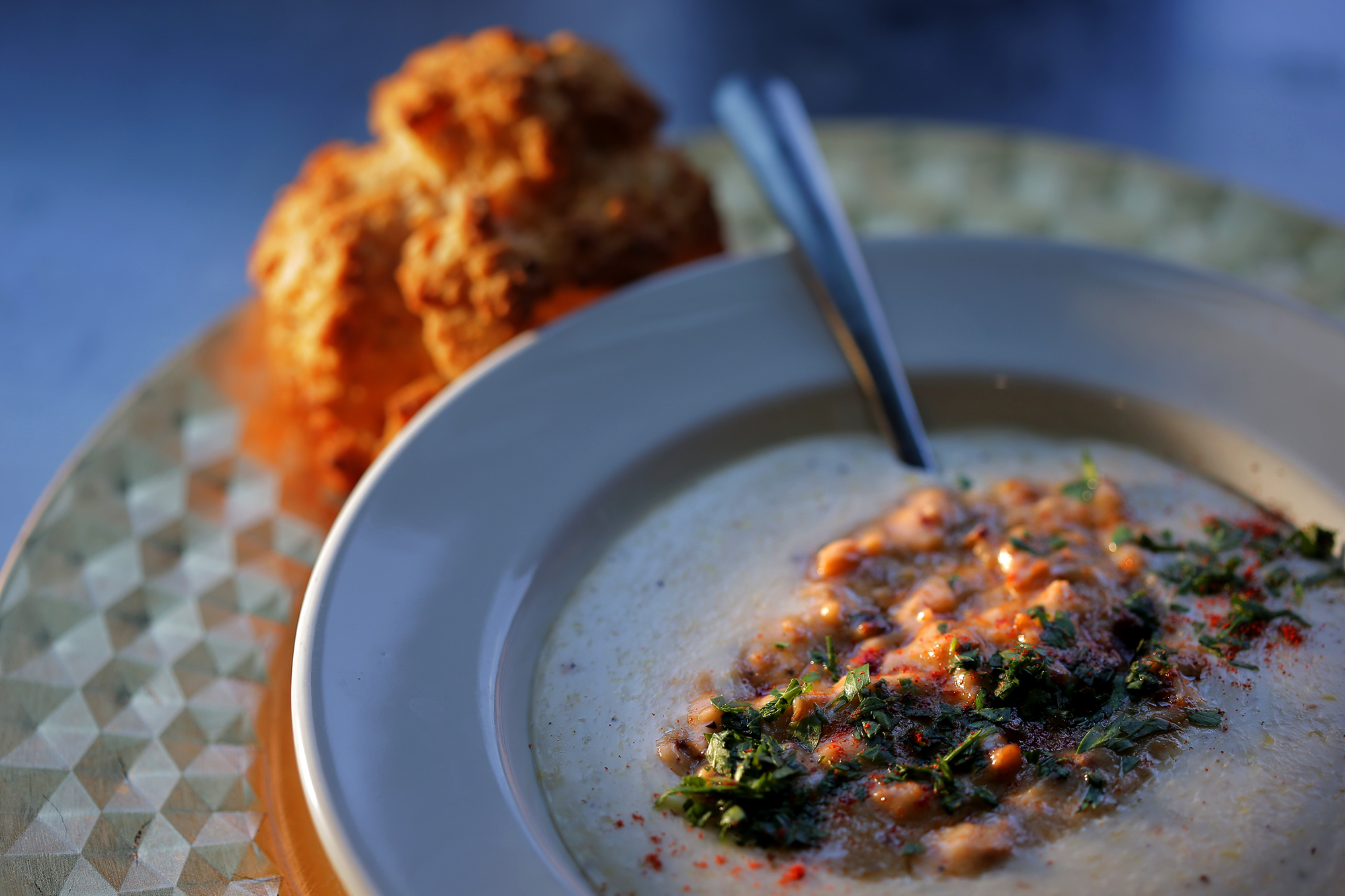 Marcelino’s grits and gravy.