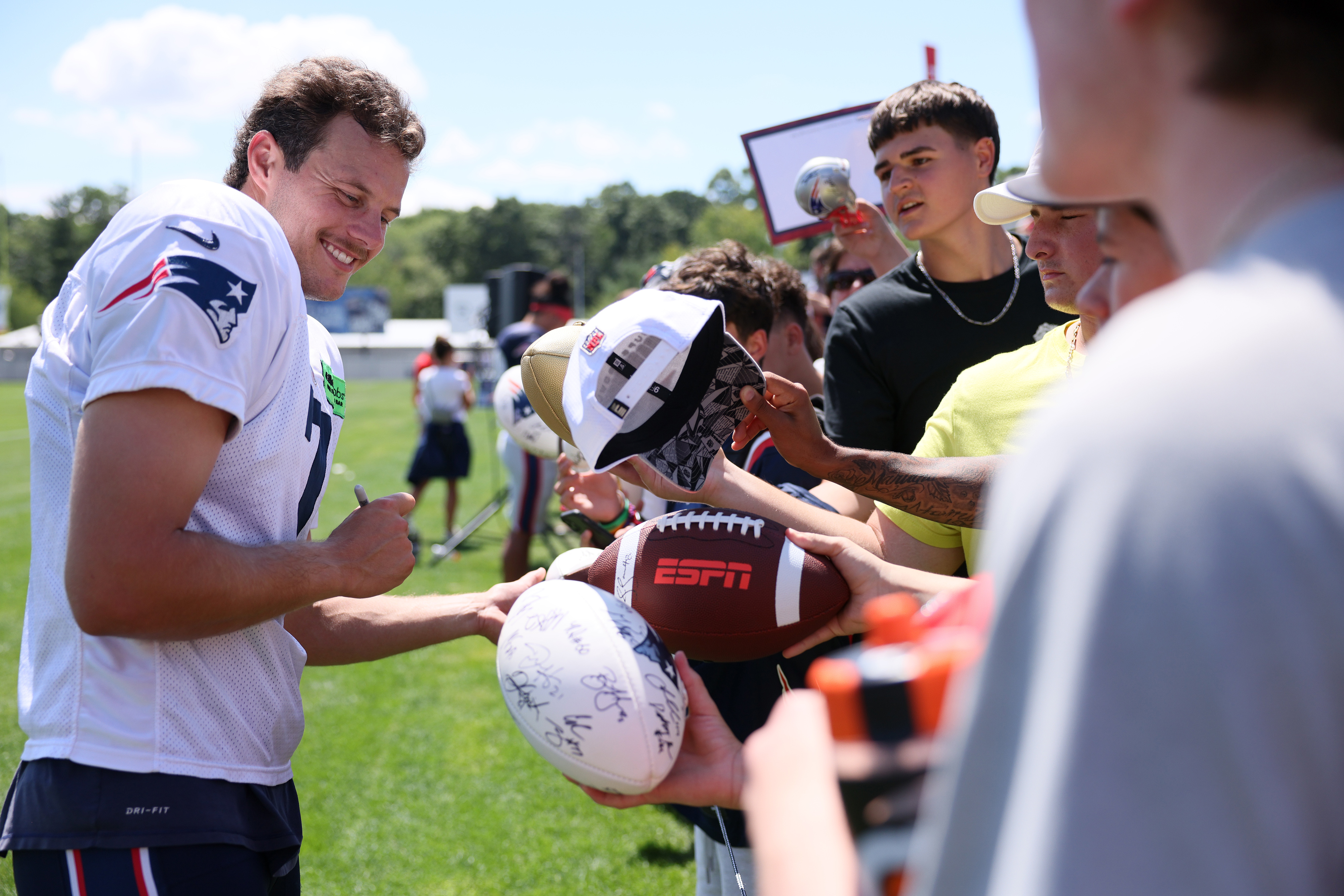 What impresses the Patriots about rookie punter Jake Bailey? - The Boston  Globe