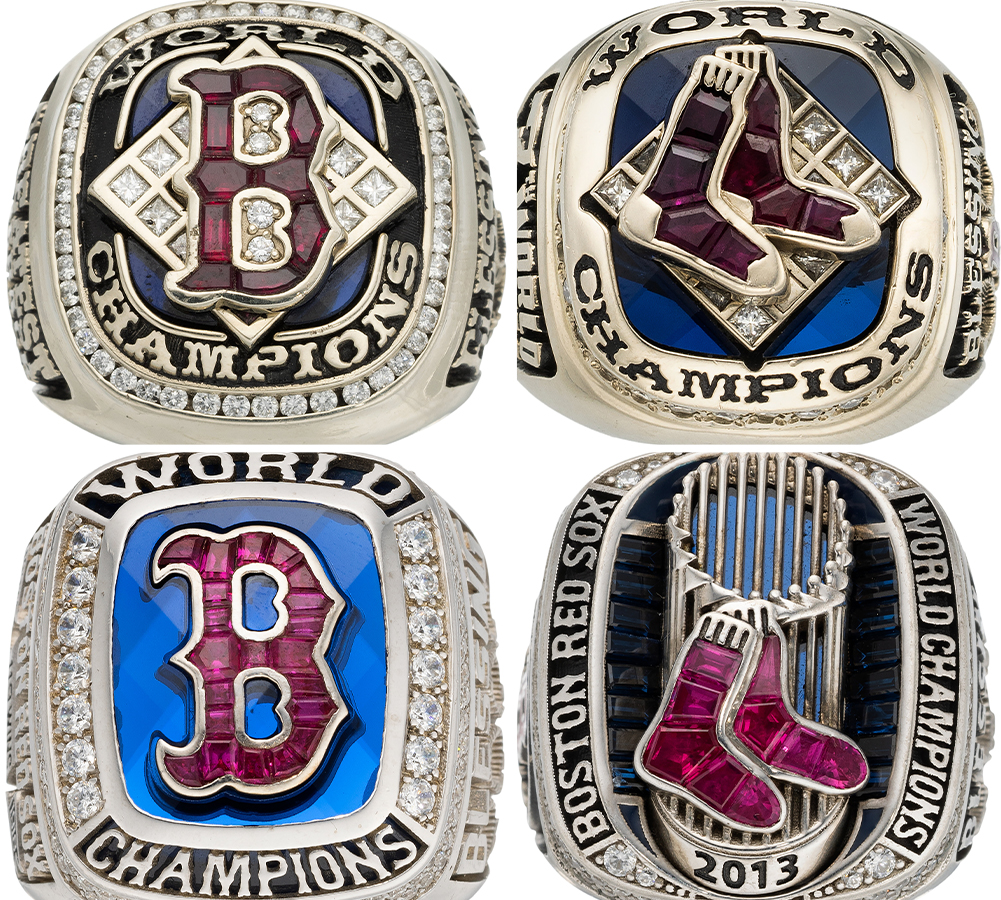 希少　MLB World Series Championship Rings Boston Red Sox World Series championship rings put on auction block