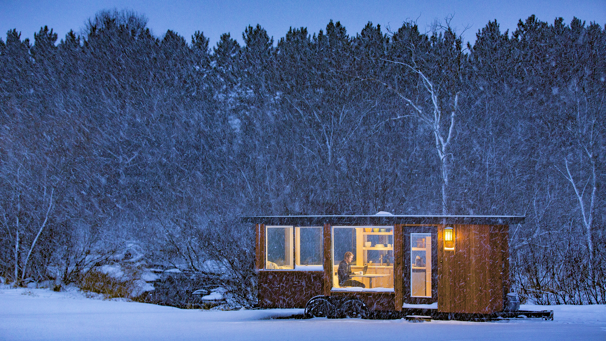 Nothing says “socially distant getaway” quite like renting a tiny house in a remote location with Escape Vacations.