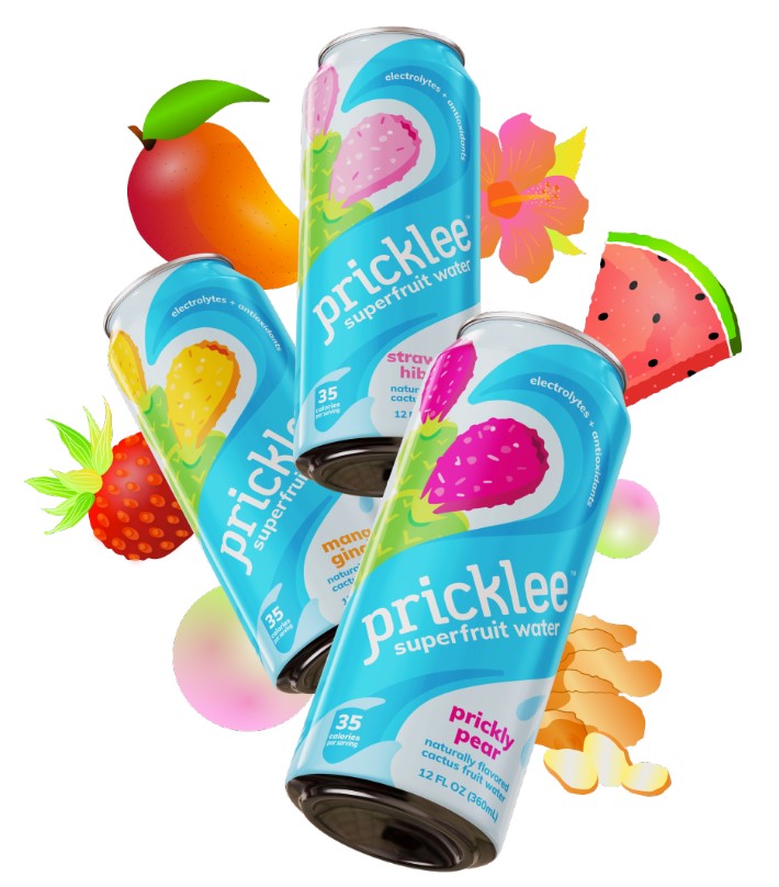 Pricklee, a new Boston-based company, introduced drinks made from the fruit of the prickly pear cactus from Mexico.