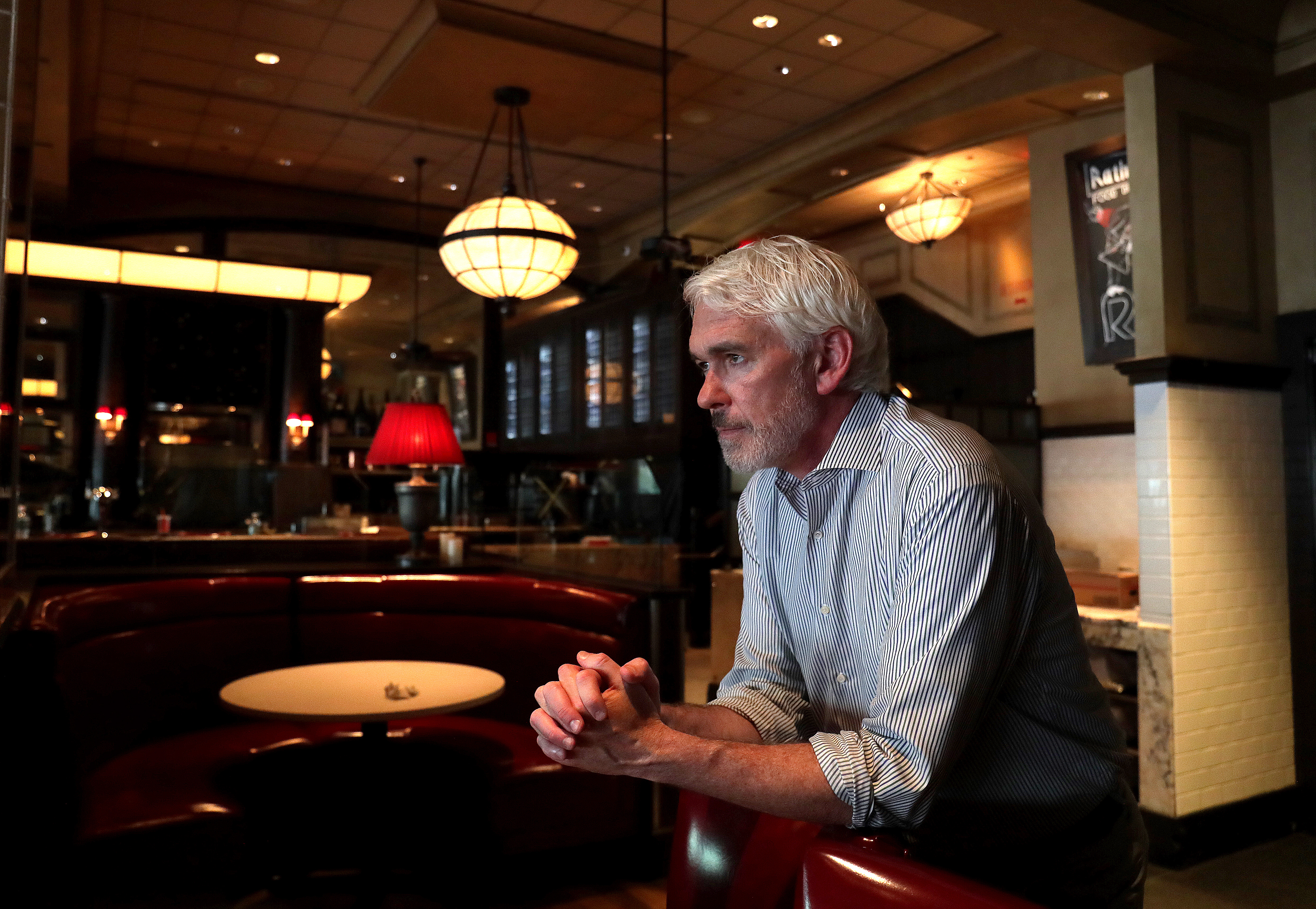 Garrett Harker, in the now-closed Eastern Standard, was locked in a lease dispute with his landlord, UrbanMeritage.
