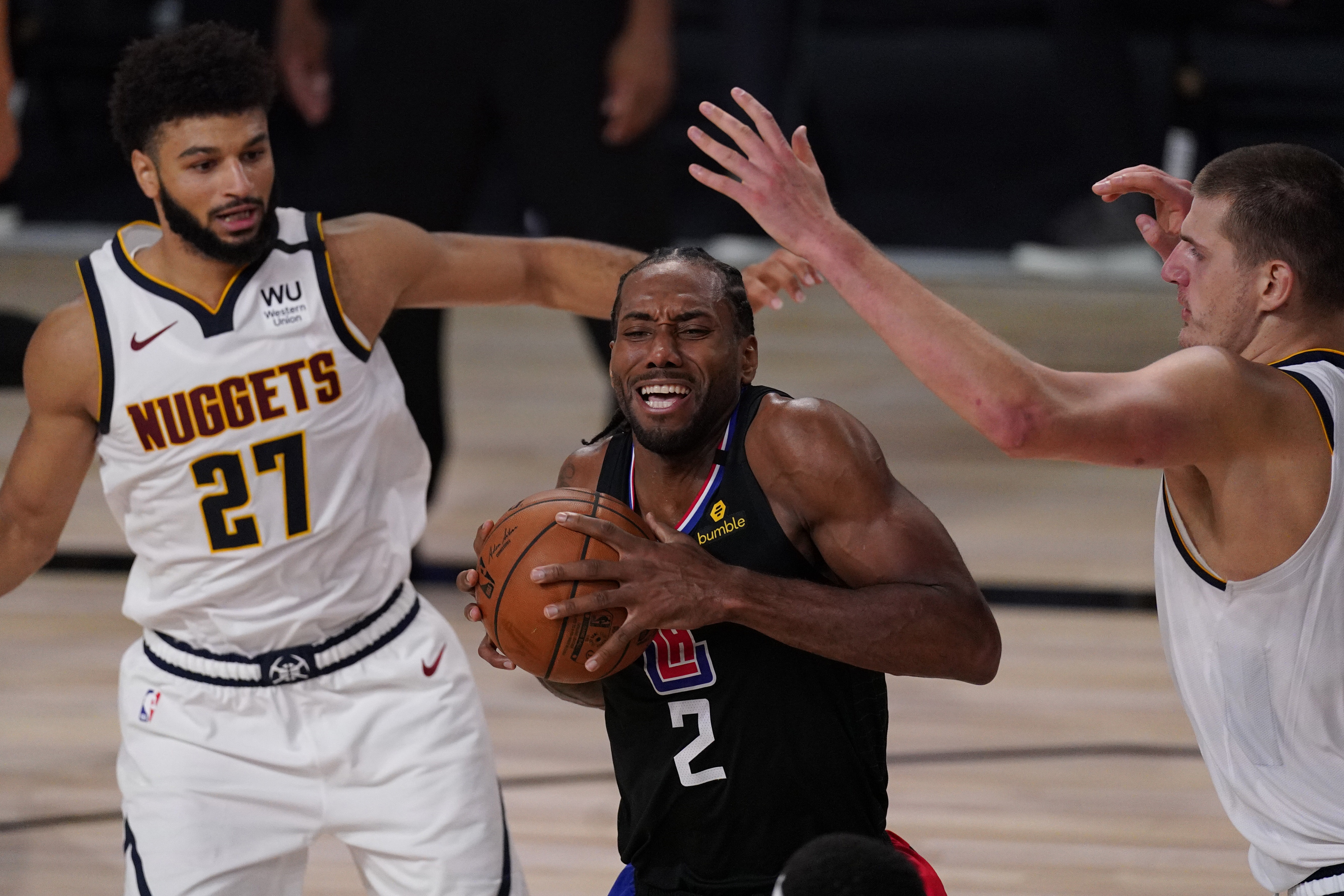 Kawhi Leonard scores 29 as Clippers rout Nuggets in Game 1 of West semis -  The Boston Globe