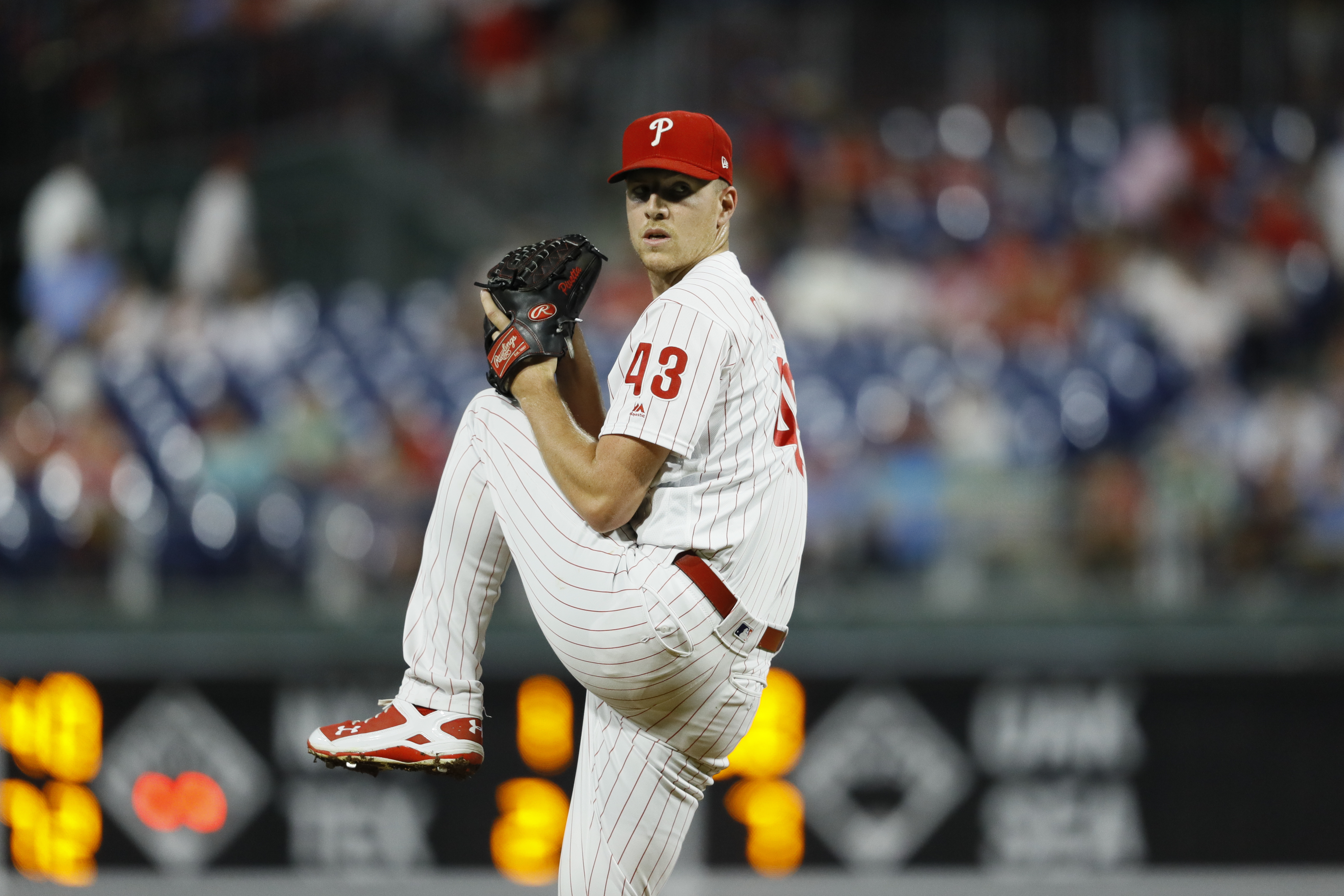 In 92 games with the Philies, Nick Pivetta had a 5.50 ERA.