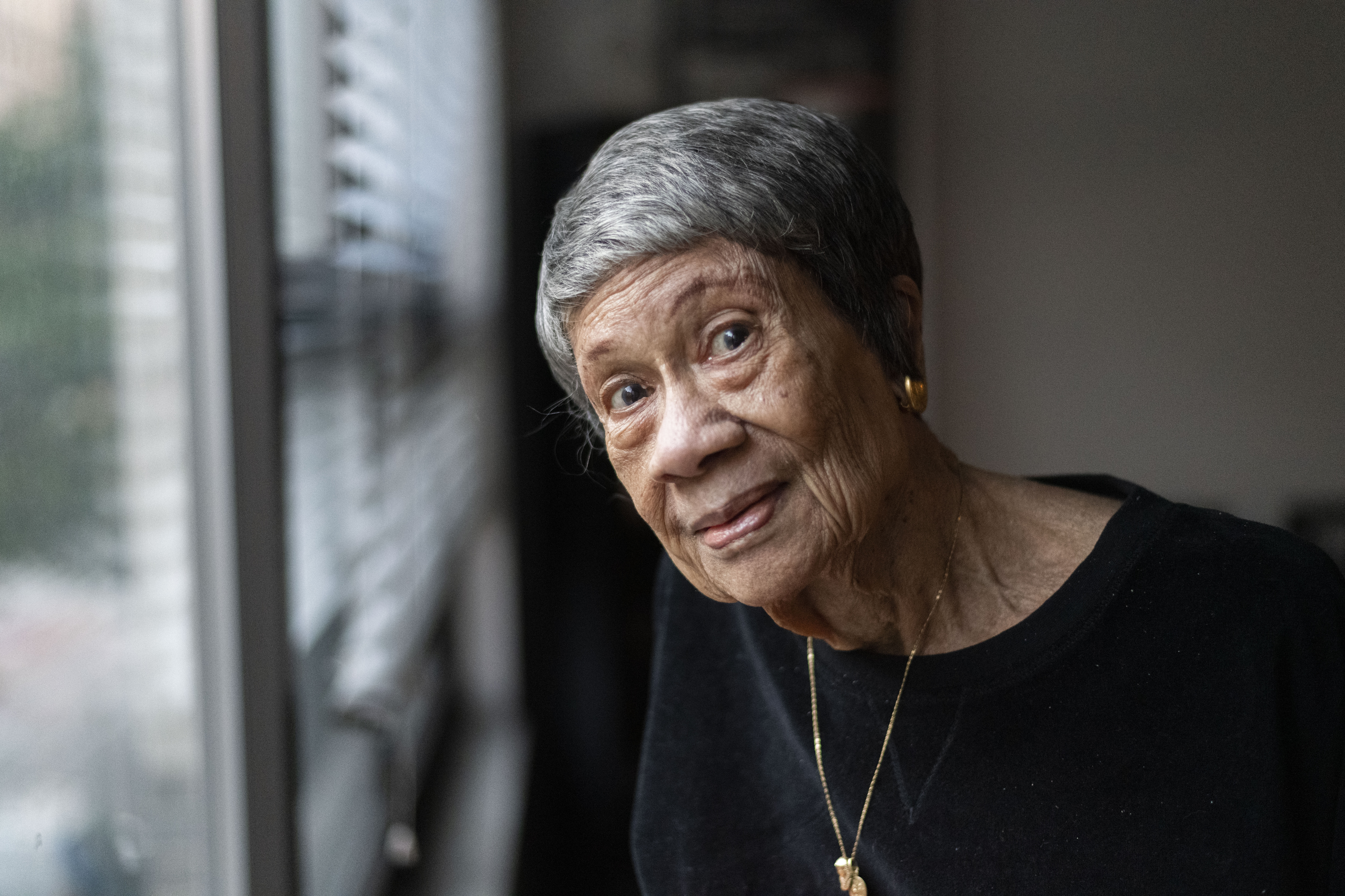 Gloria Richardson at her home in New York at age 98.