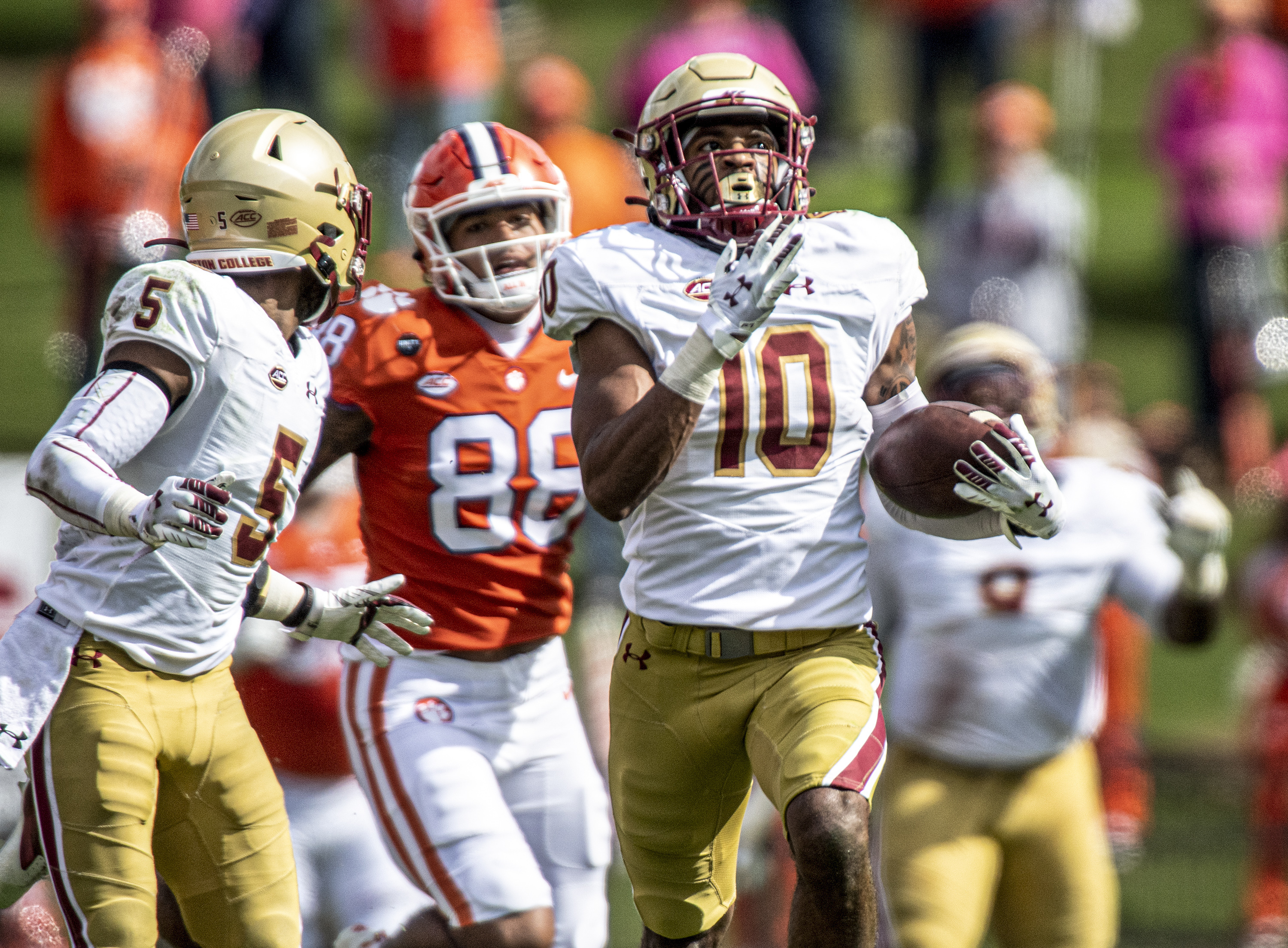 BC's near-upset of No. 1 Clemson is bound to open eyes of prospective  recruits - The Boston Globe
