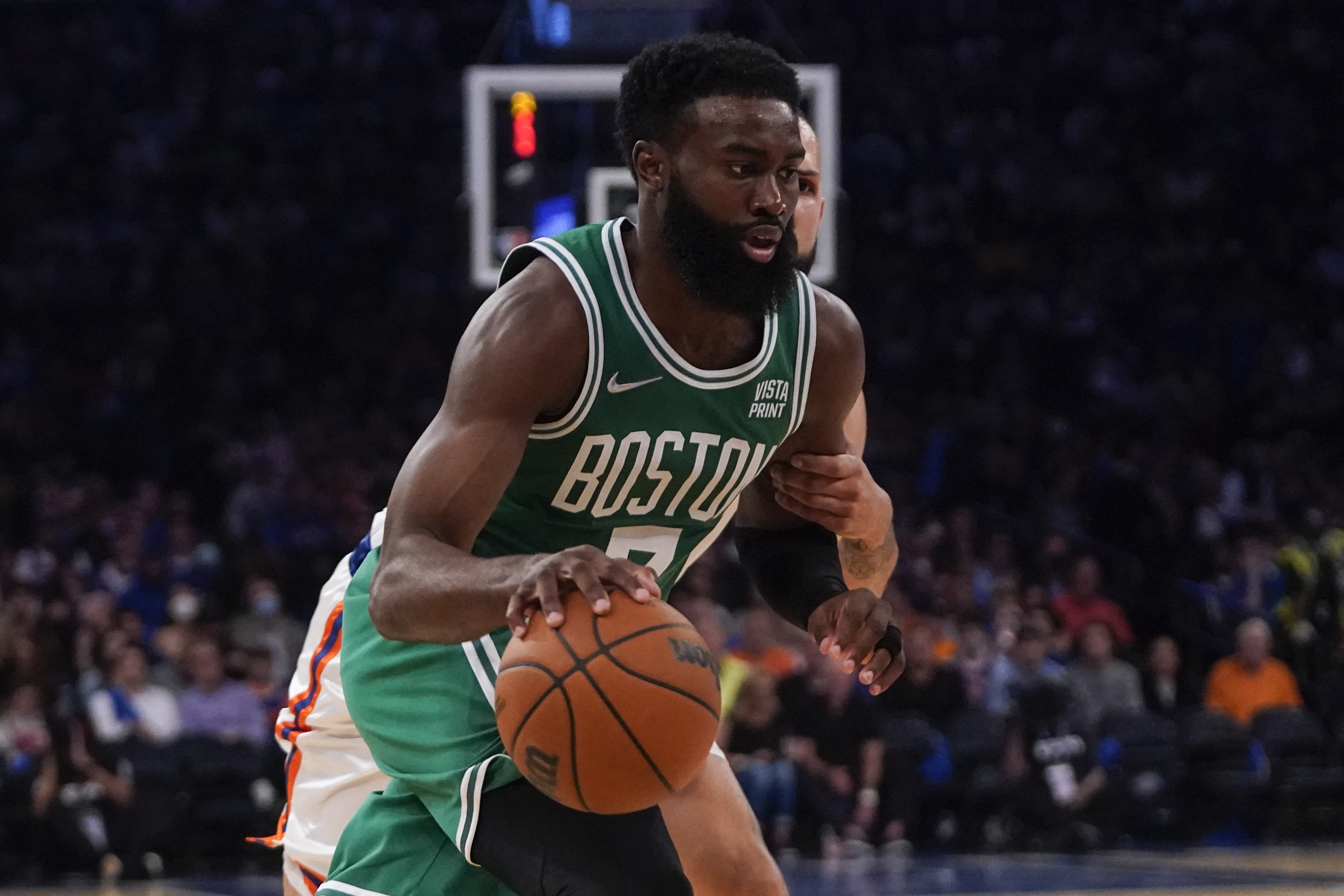 Why Does Jaylen Brown Wear a Mask? Here's What We Know
