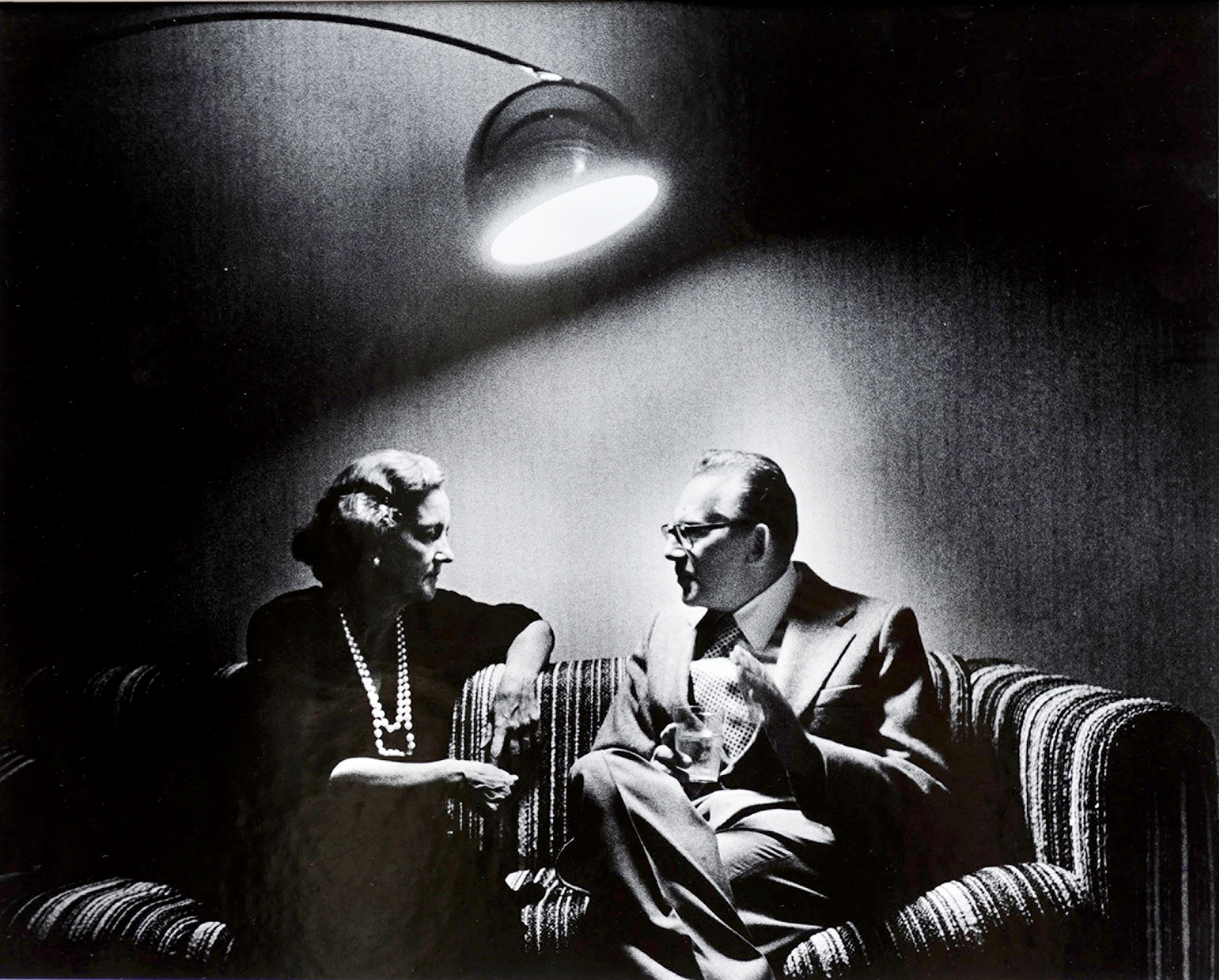Katharine Graham (left), the publisher of The Washington Post, and Harry Rosenfeld in 1978.