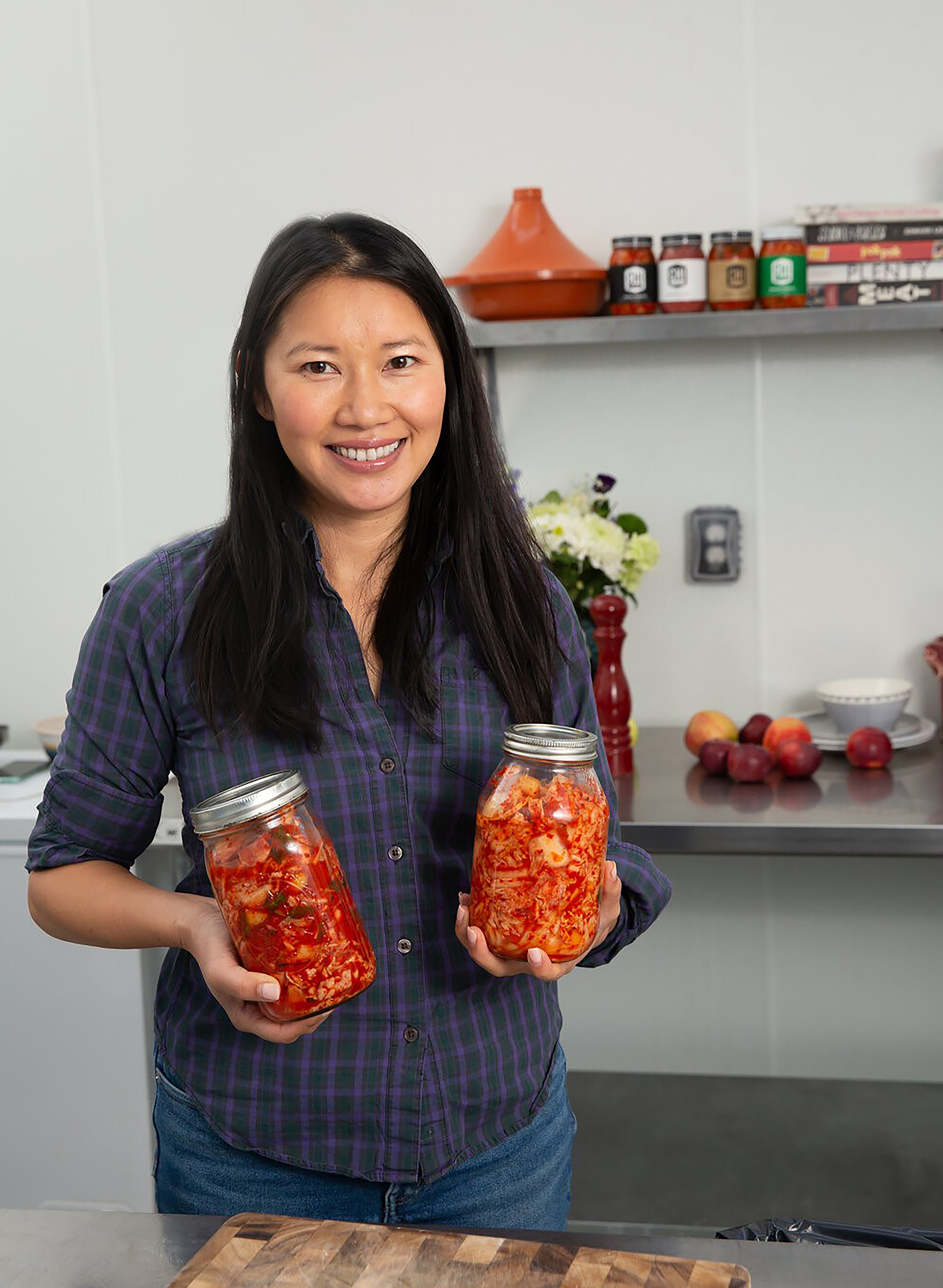 Minnie Luong, the owner of Chi Kitchen Foods.